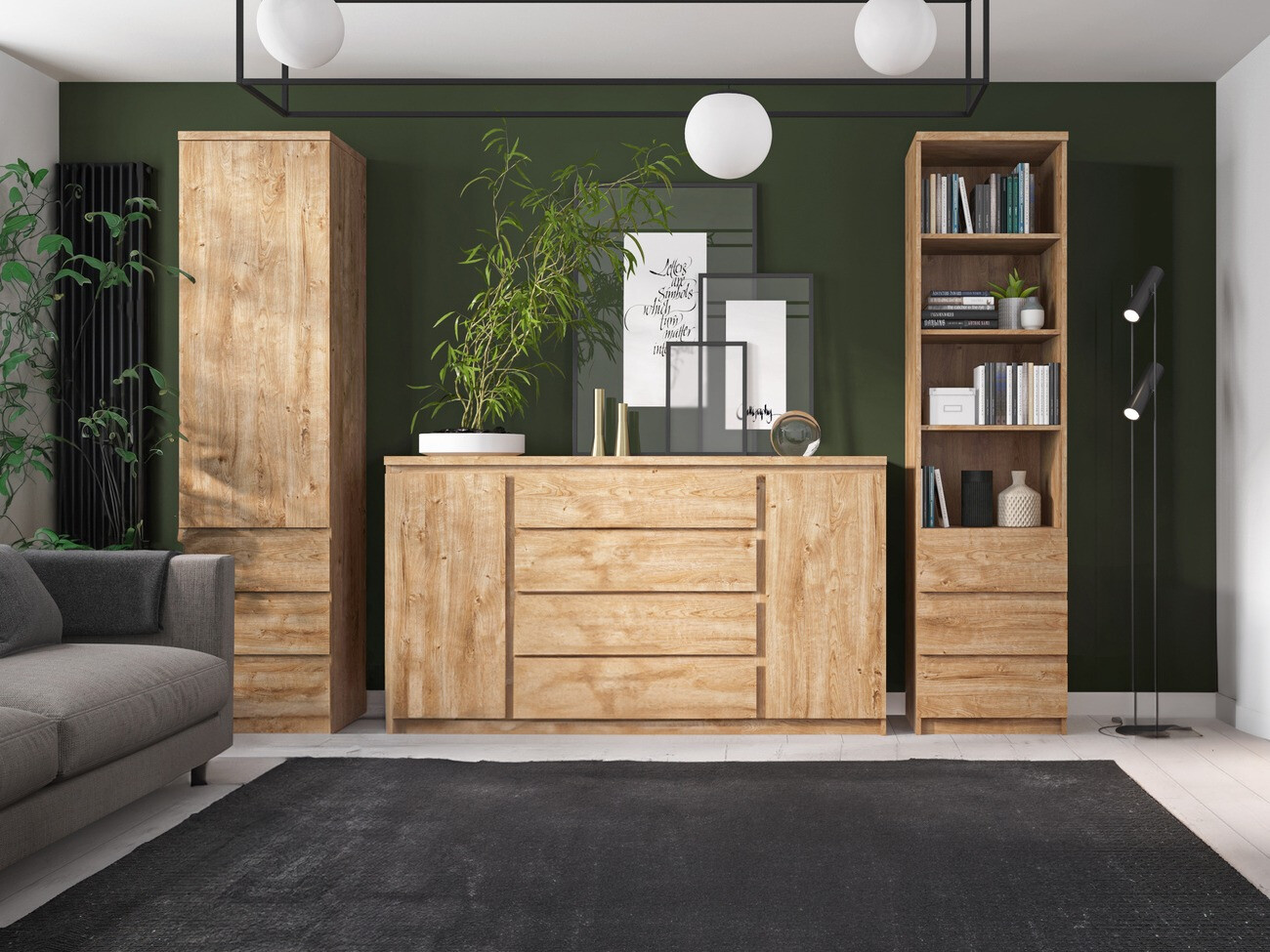 Conjunto de salón Merfere 122