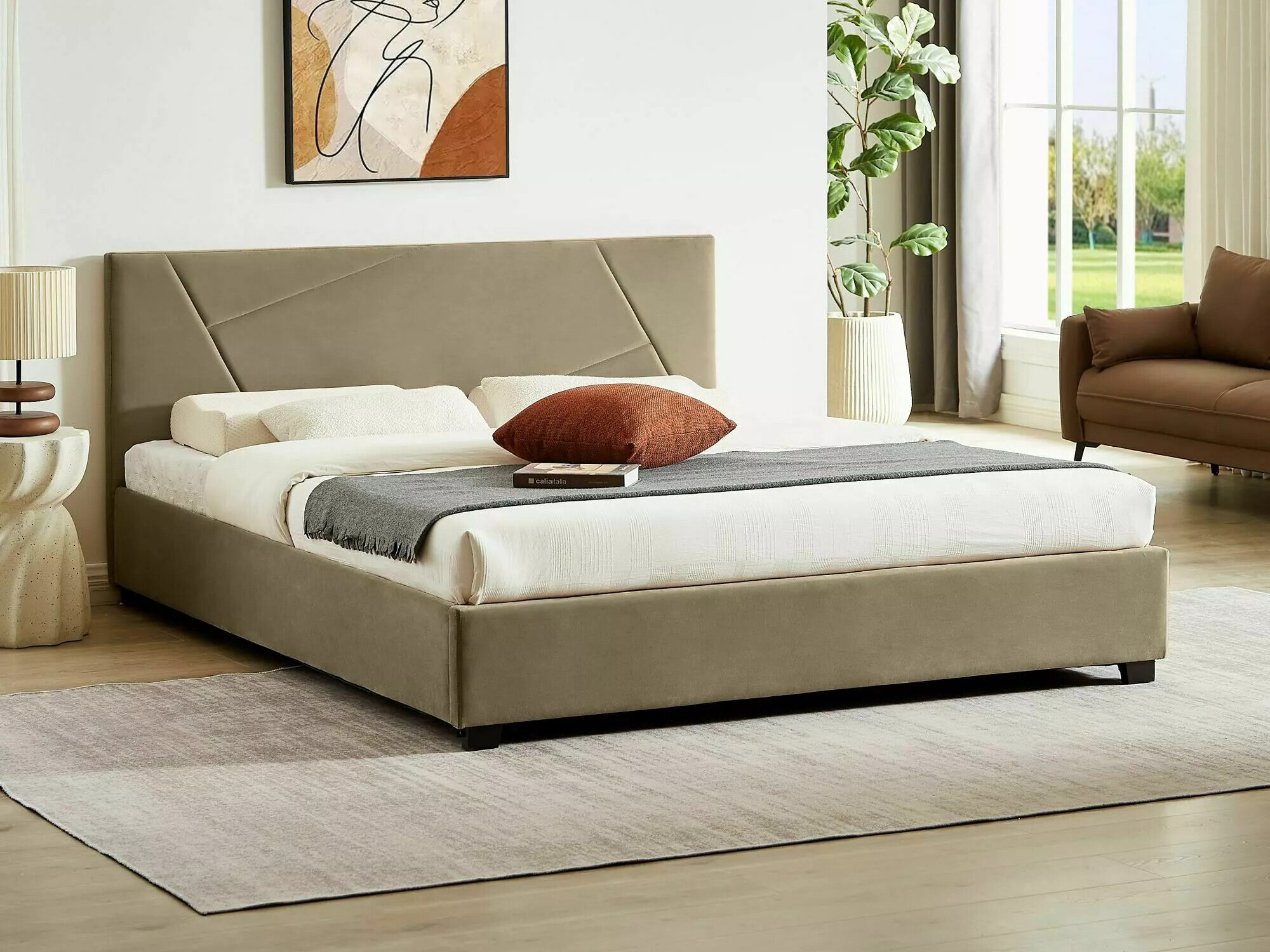 Cama Detroit 104 (Beige)