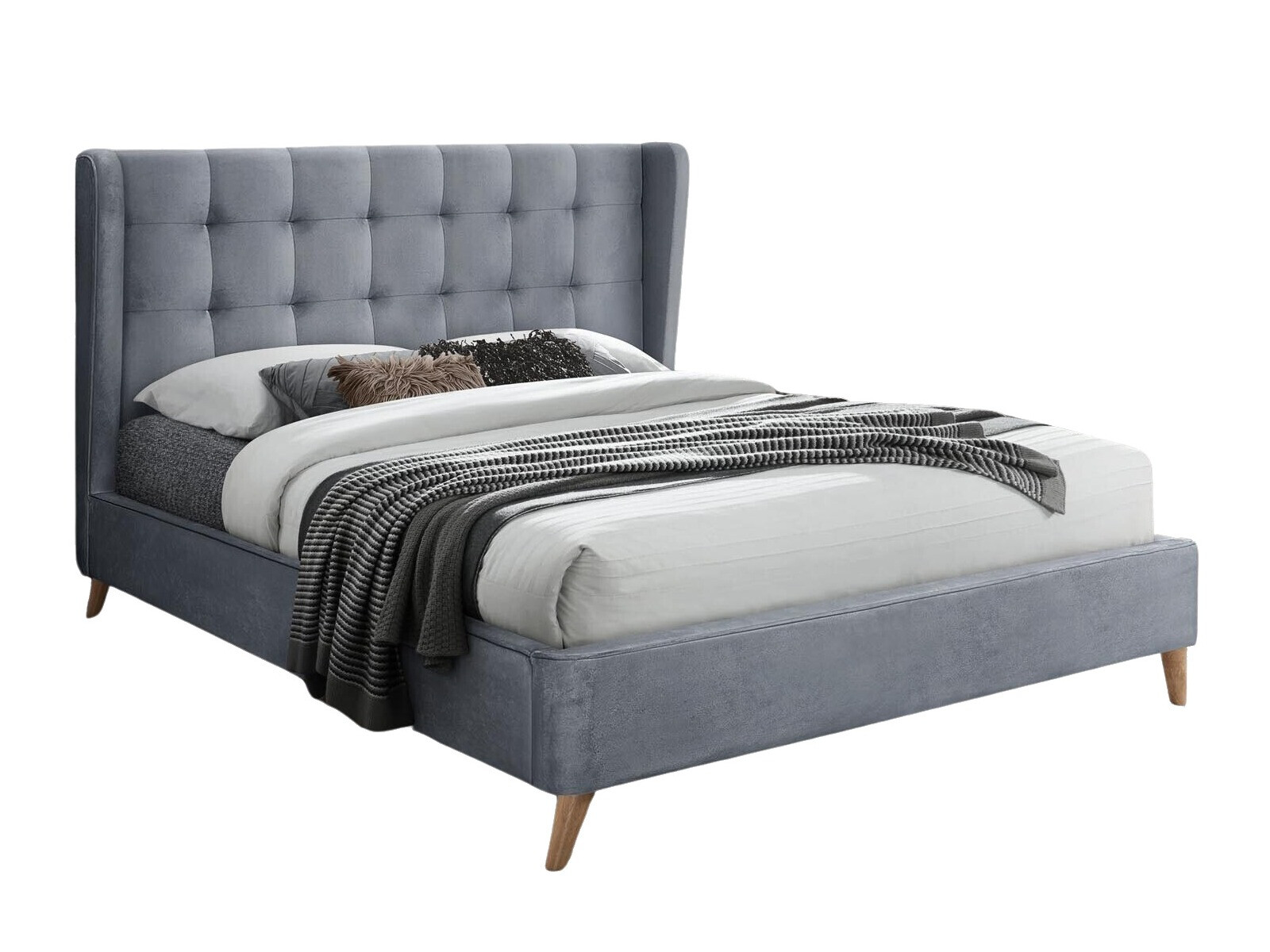 Cama Houston 1706 (Gris)