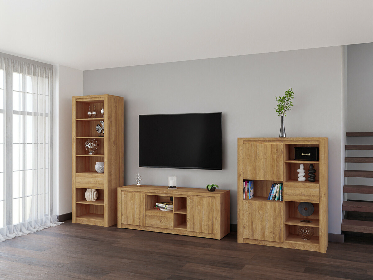 Estantería Boston 644 (Roble)