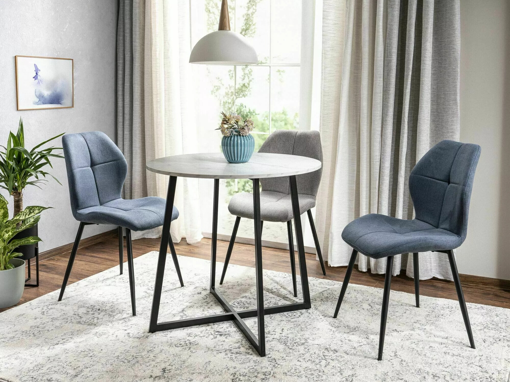 Mesa Detroit 131 (Mármol blanco)