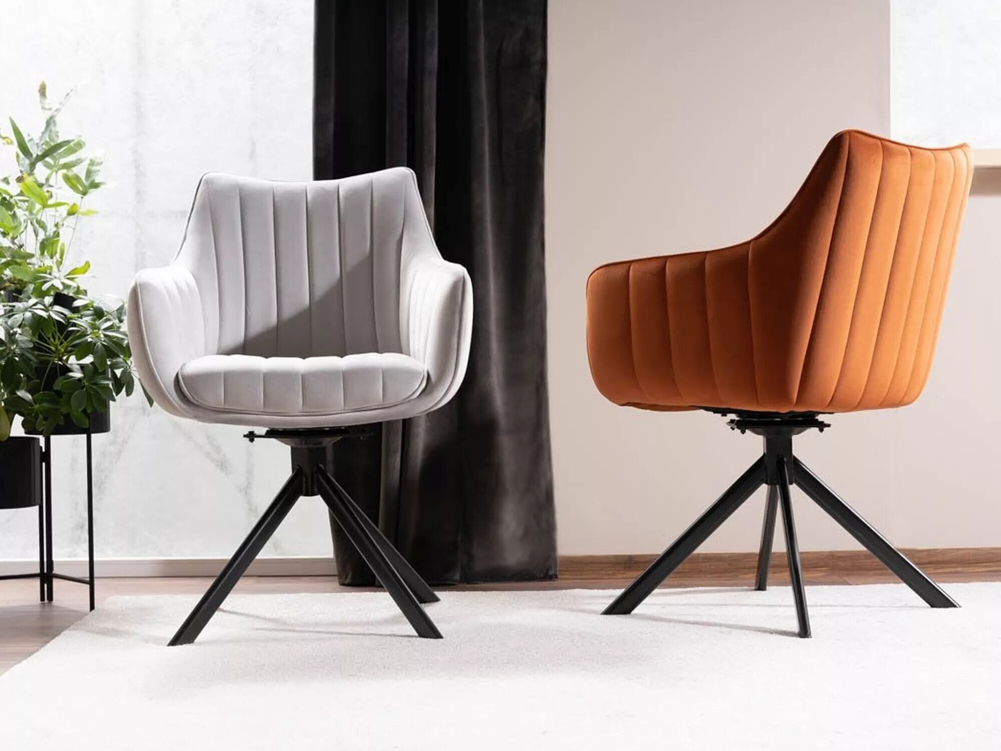 Silla Detroit 134 (Naranja)