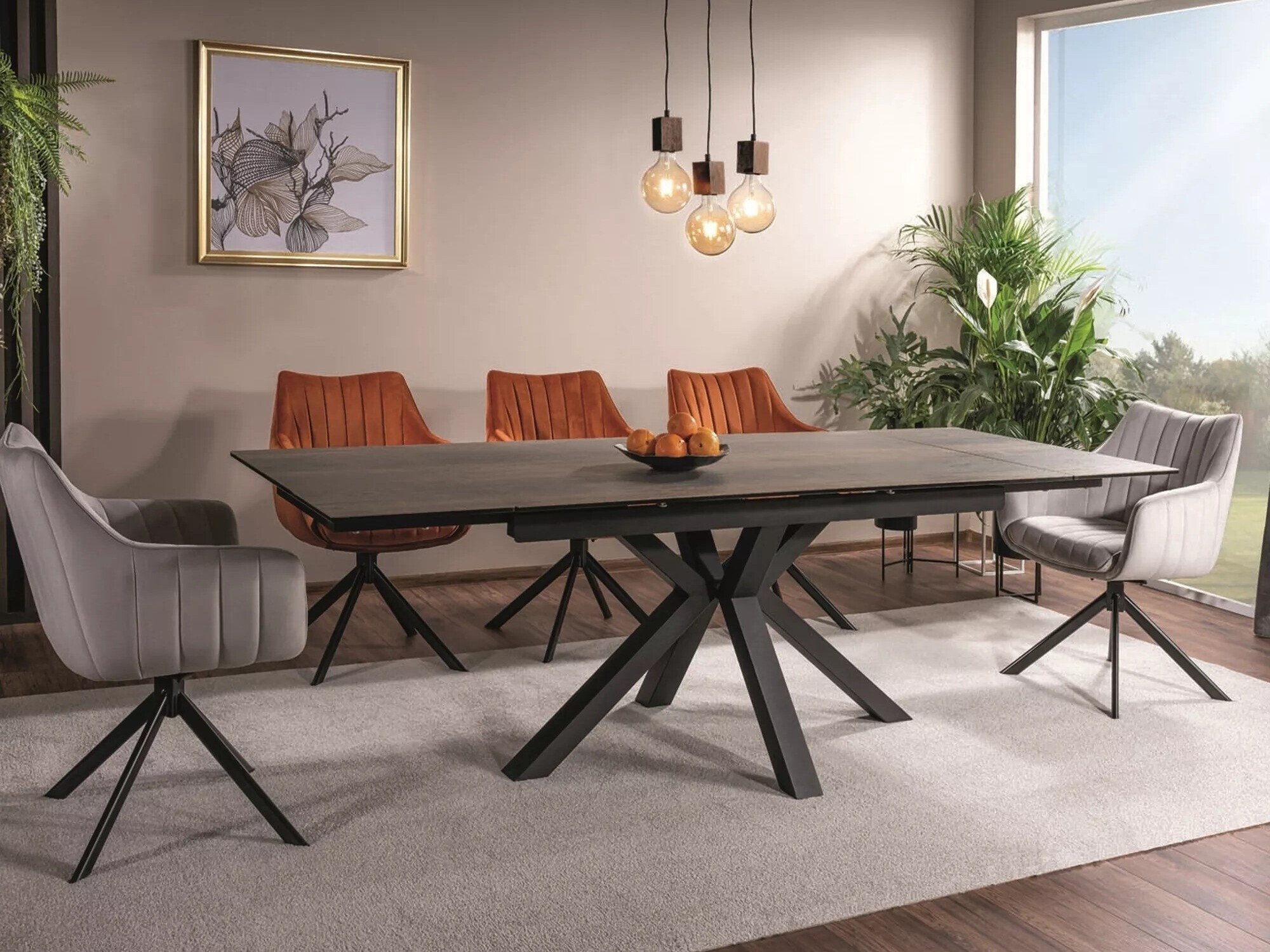 Silla Detroit 134 (Naranja)