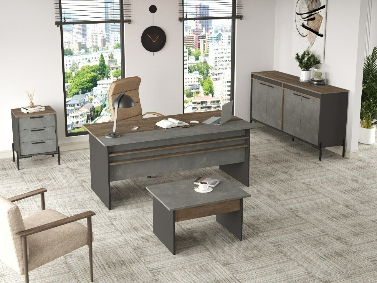 Conjunto para oficina en casa Kailua 2097