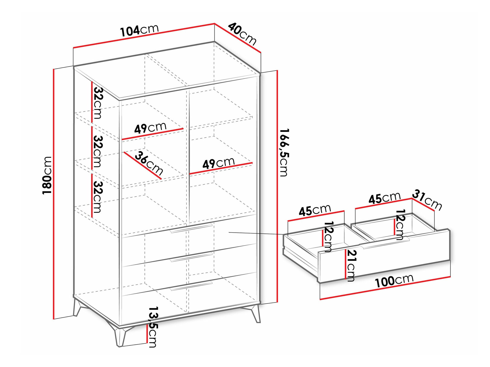 Estantería Comfivo Camlue 103