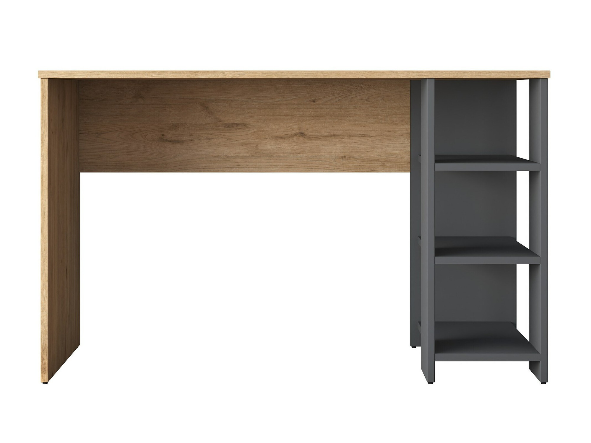 Mesa de oficina Catdelu 109 (Antracita + Nogal)