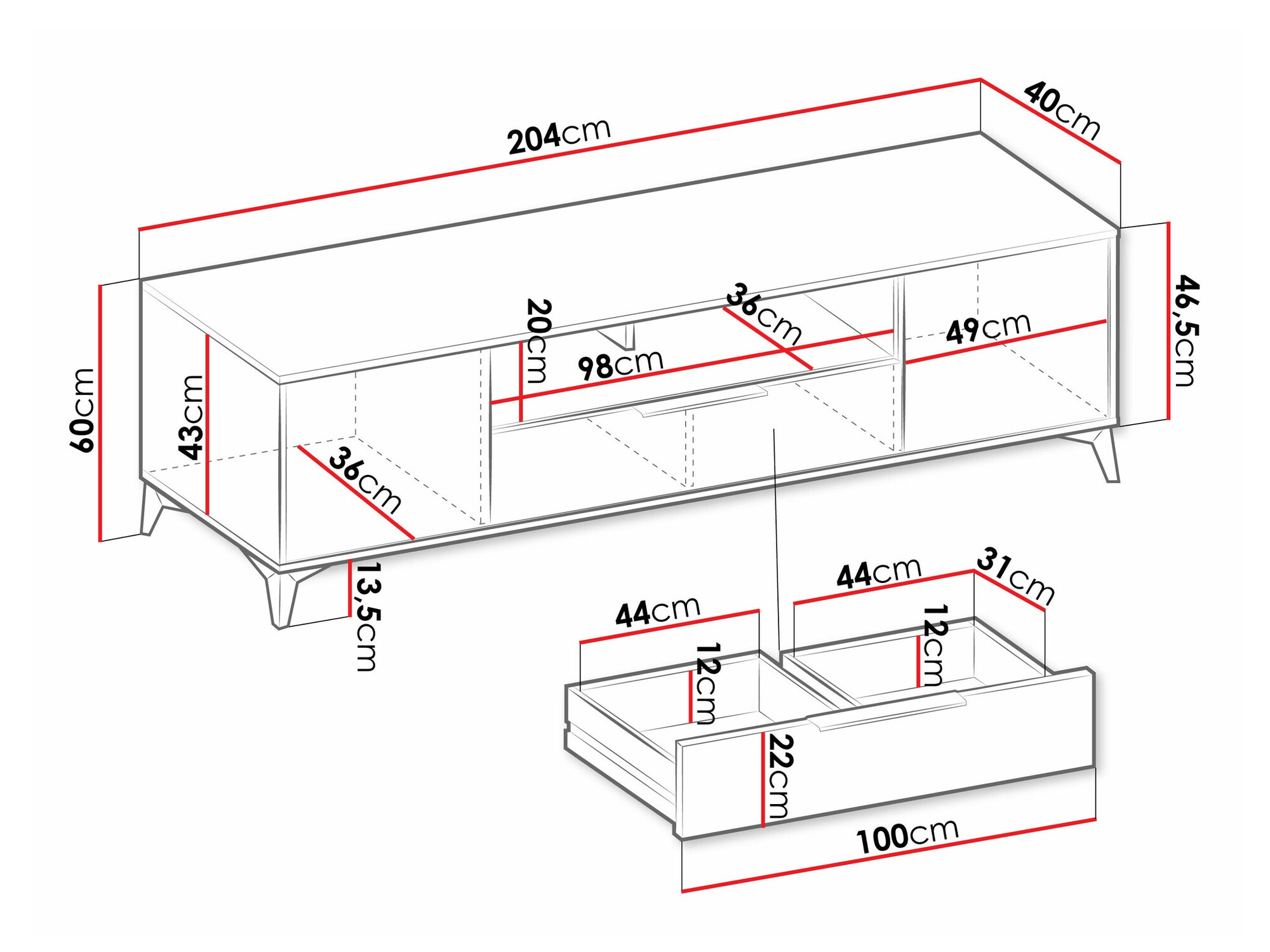 Mueble TV Comfivo Citrus