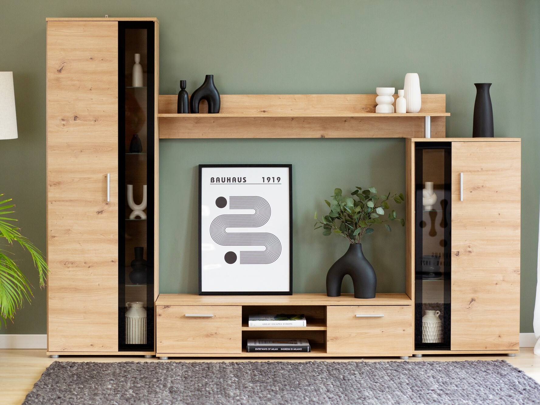 Conjunto de salón Bristol 202 (Roble Artisan)