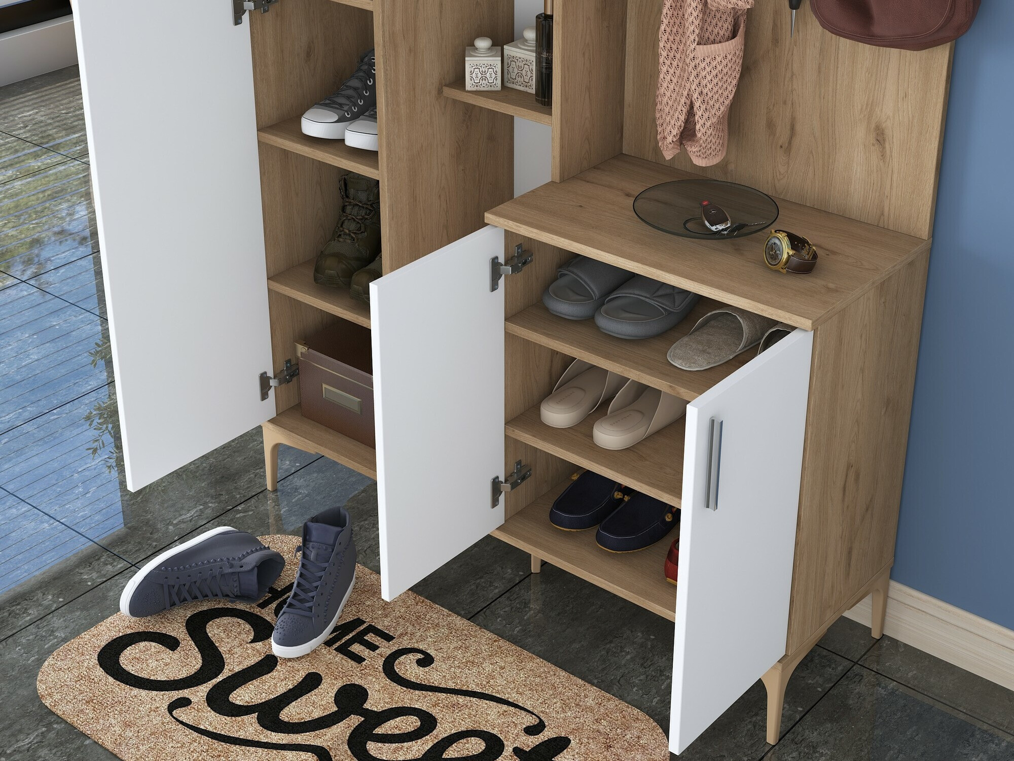 Conjunto para recibidor Catevara 103