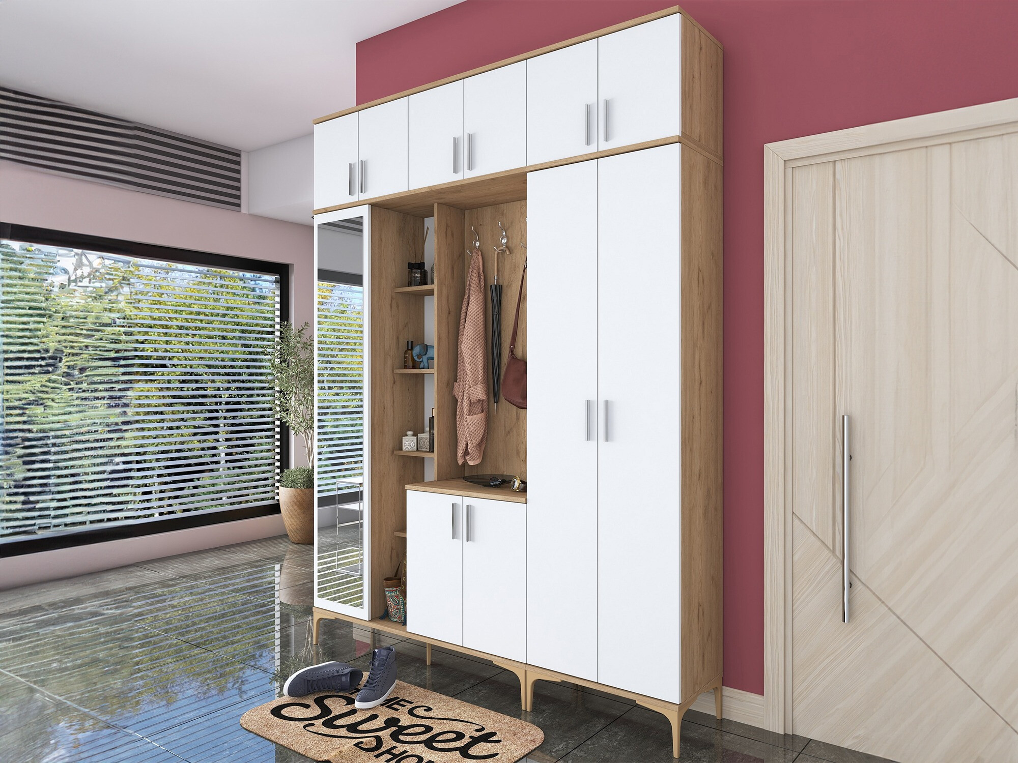 Conjunto para recibidor Catevara 104