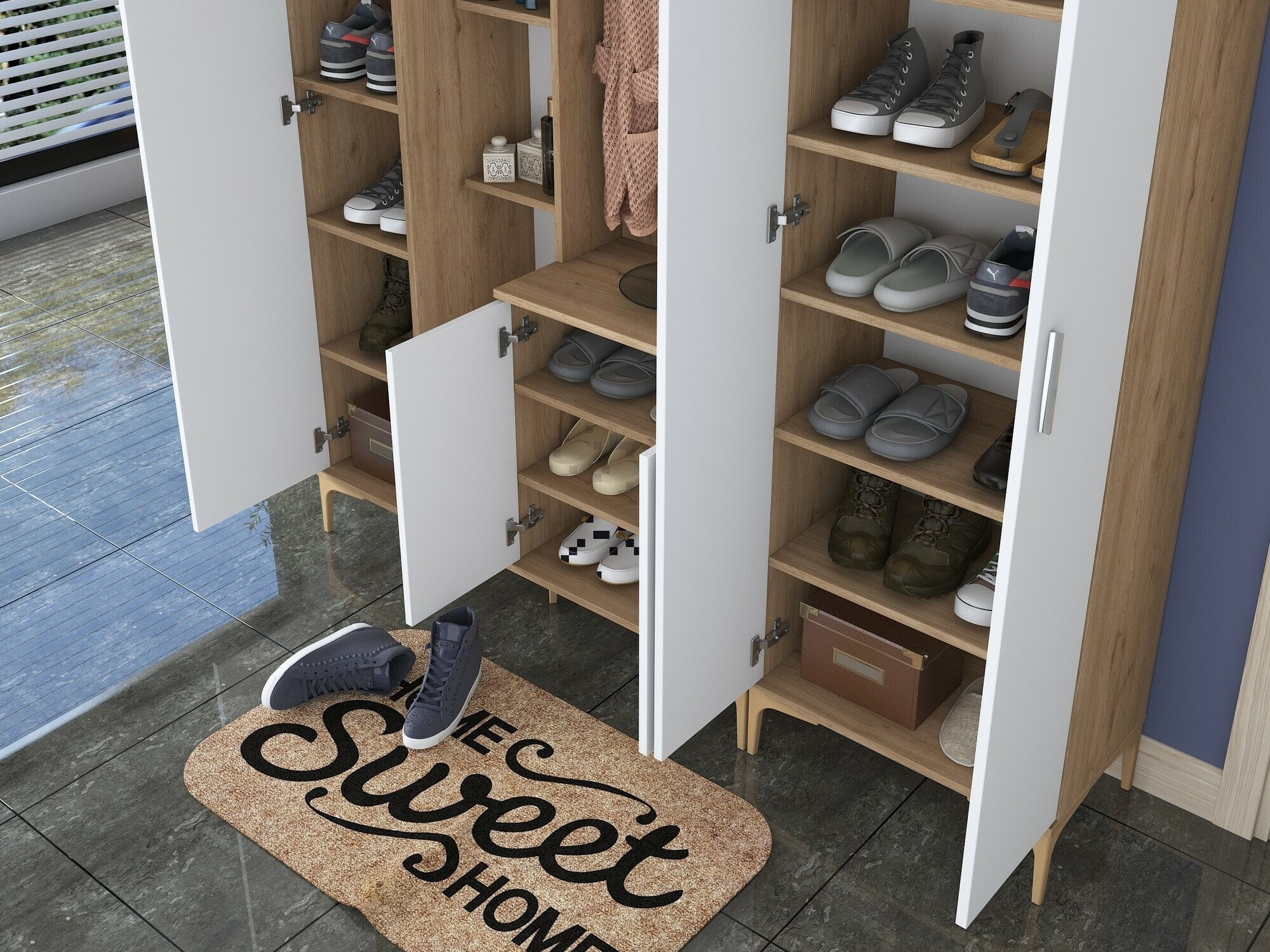 Conjunto para recibidor Catevara 106