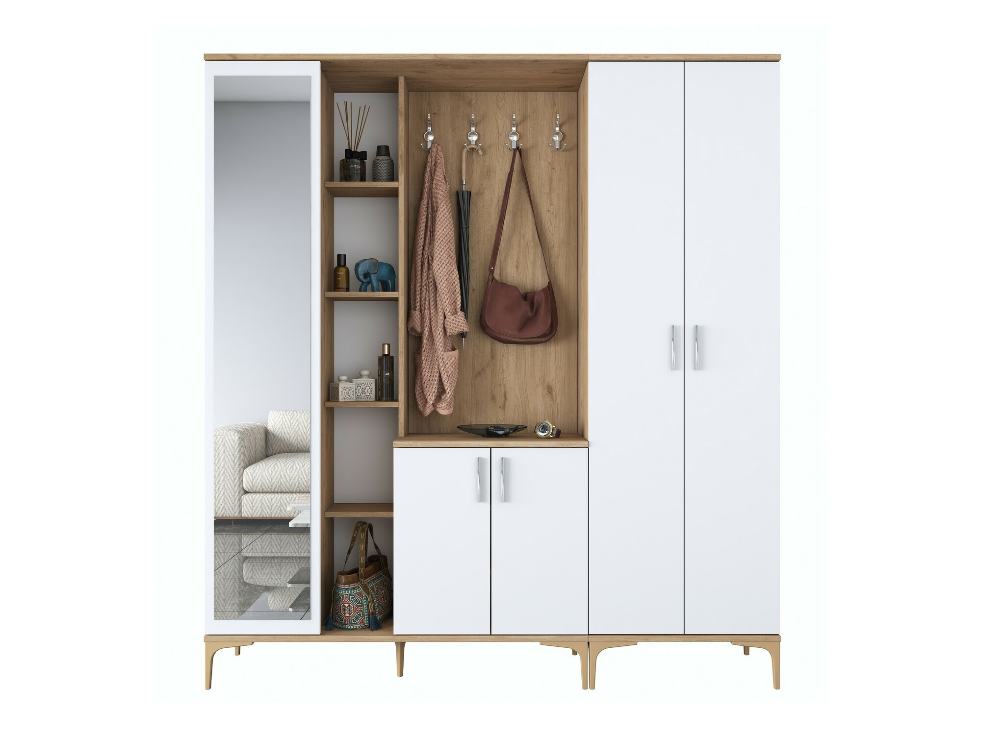 Conjunto para recibidor Catevara 107