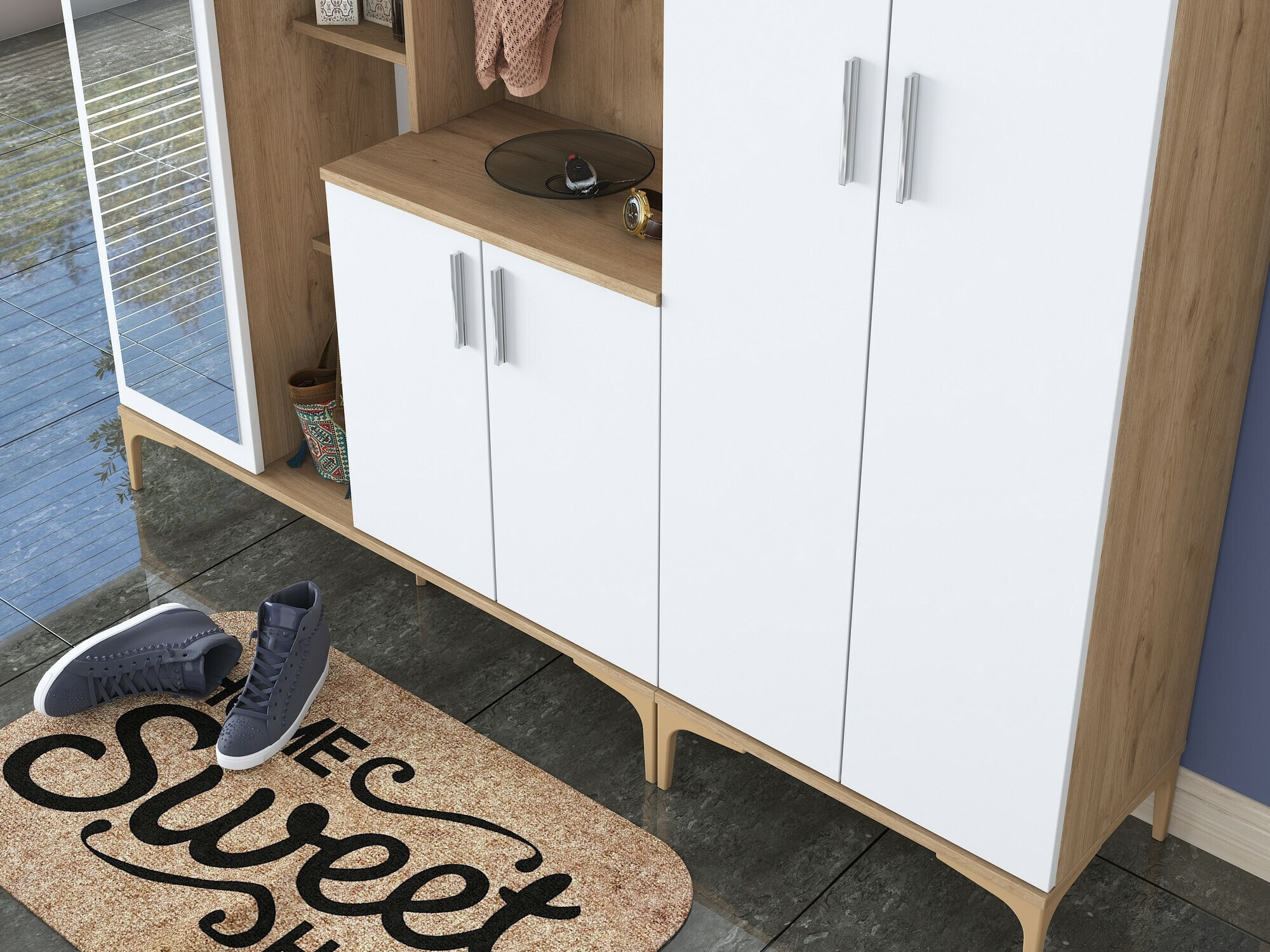 Conjunto para recibidor Catevara 108