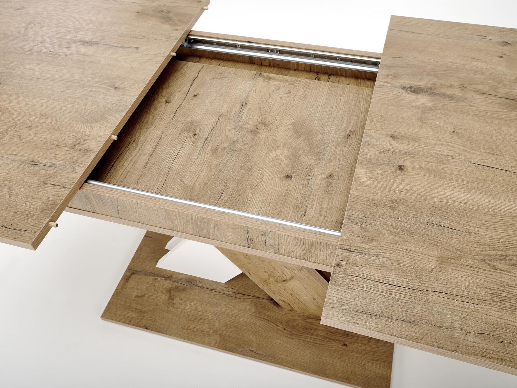 Mesa Houston 1724 (Blanco + Roble lancelote)