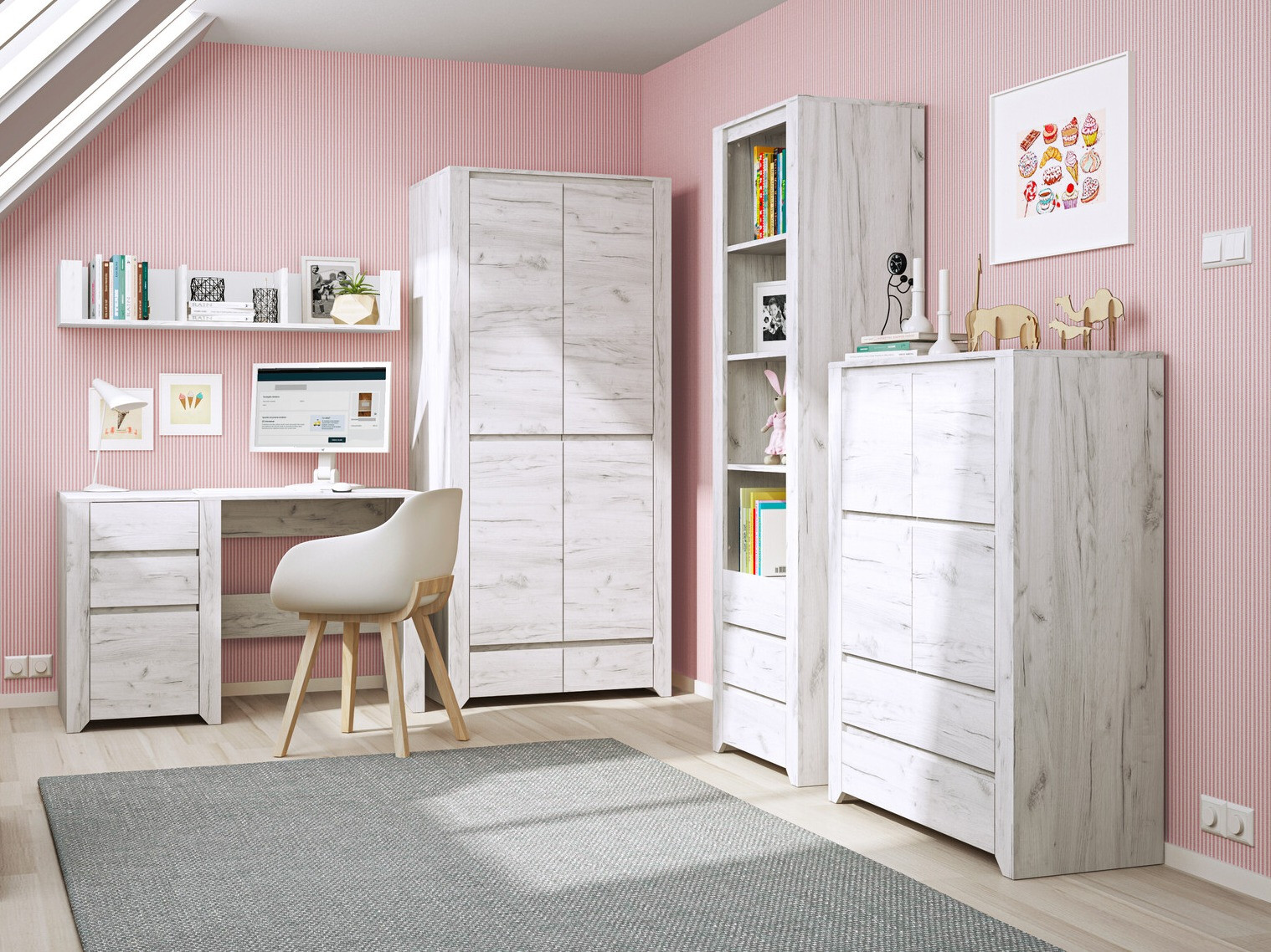 Estantería de pared Salcame 111