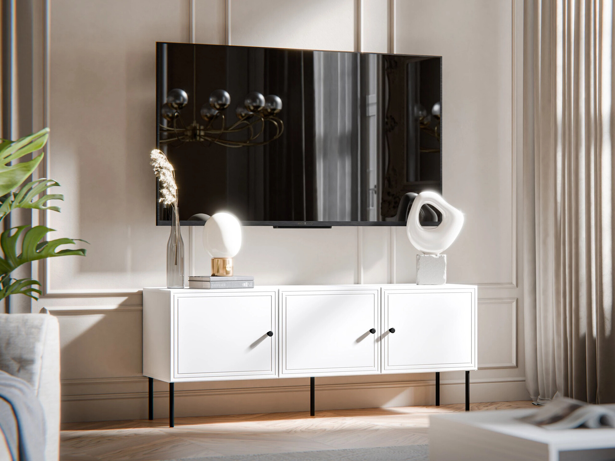 Mueble TV Celra (Blanco)