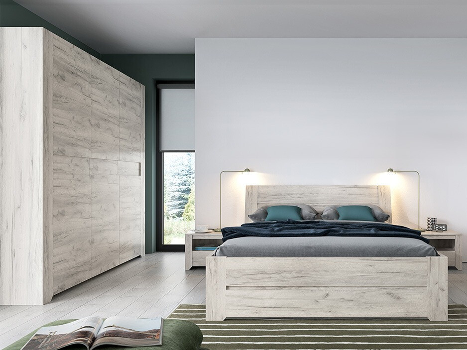 Conjunto de dormitorio Salcame 124