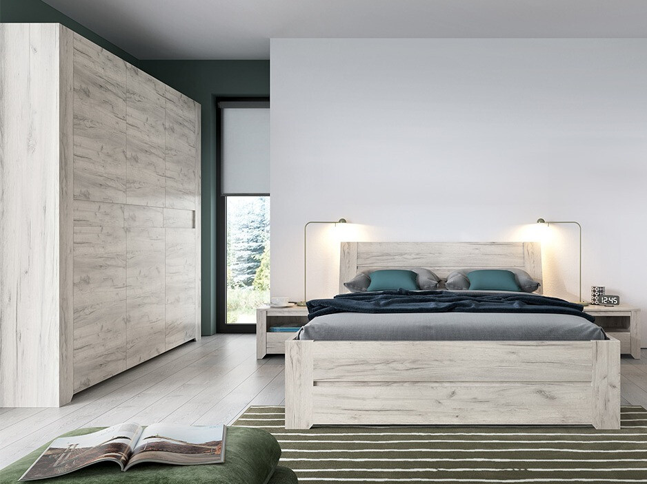 Conjunto de dormitorio Salcame 124