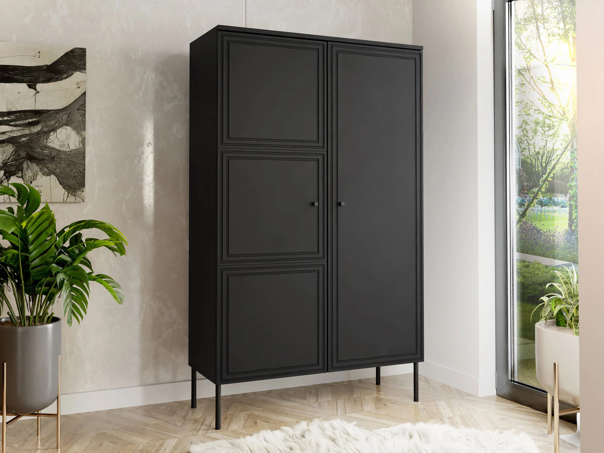 Estantería Monciru 105 (Negro)