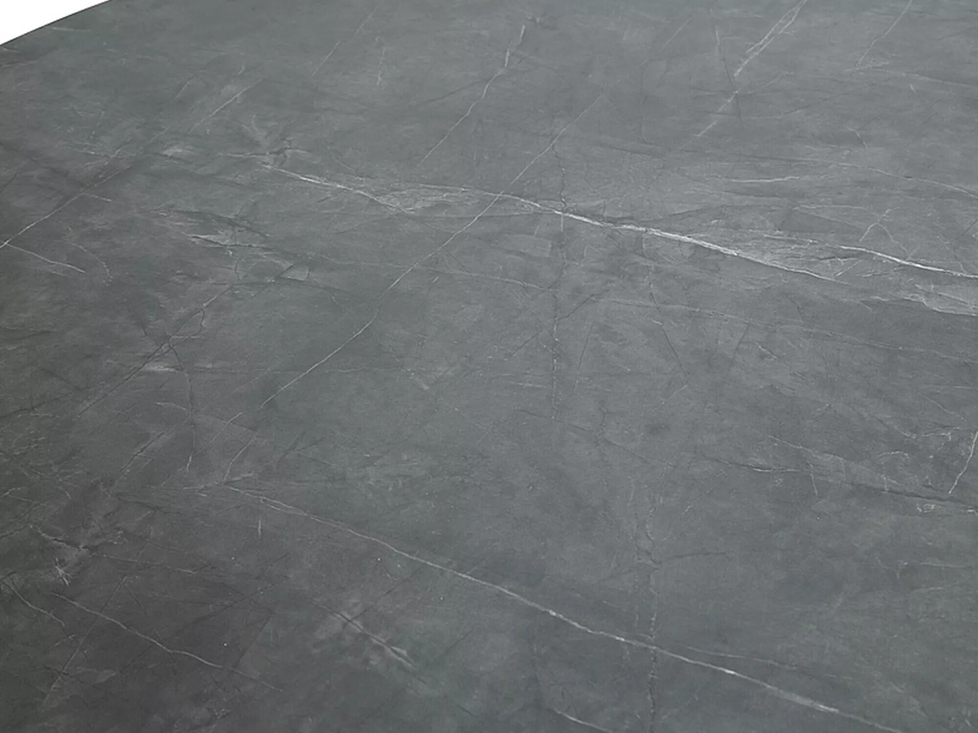 Mesa Detroit 137 (Mármol gris + Negro)