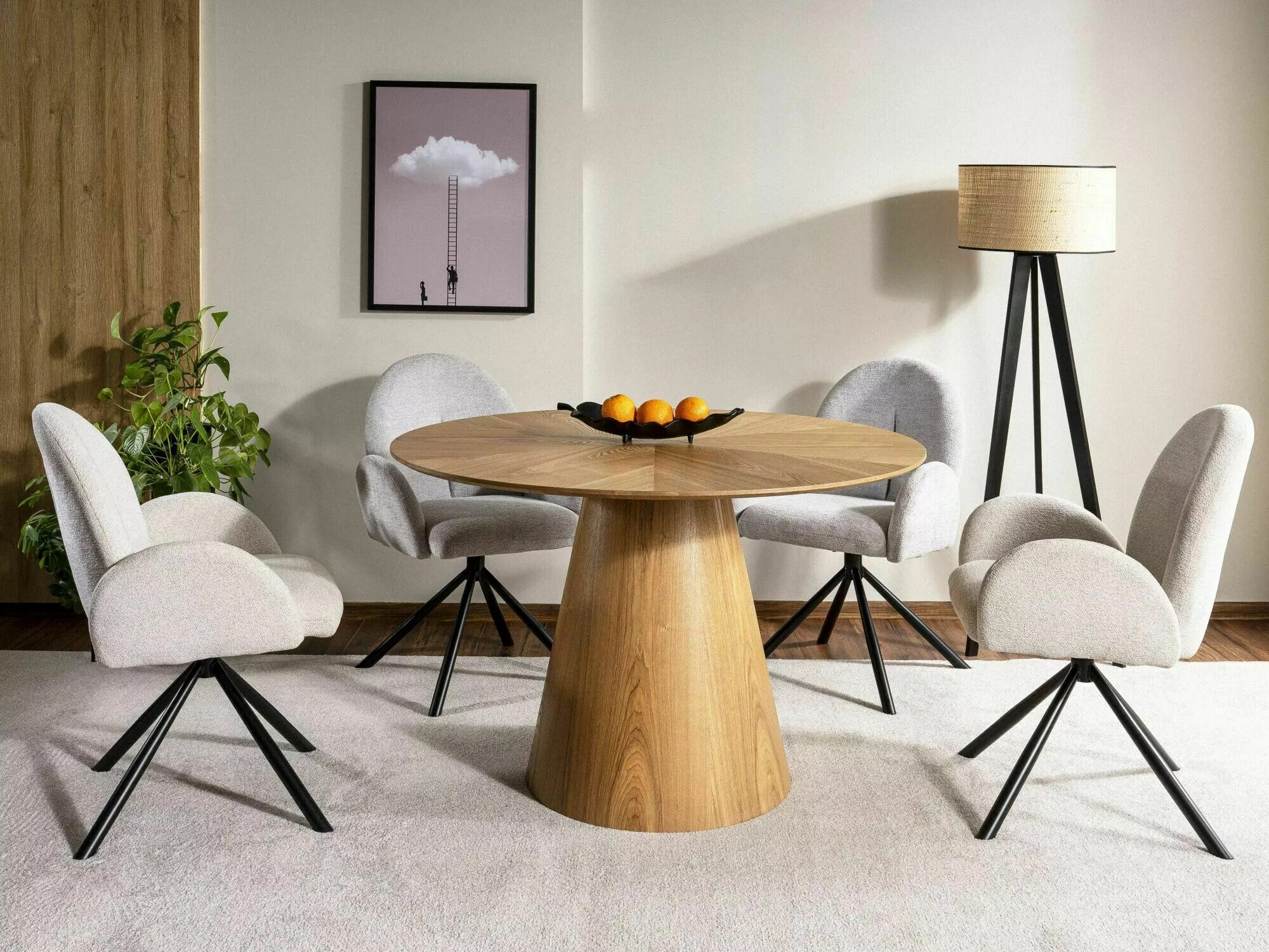 Mesa Detroit 137 (Roble)