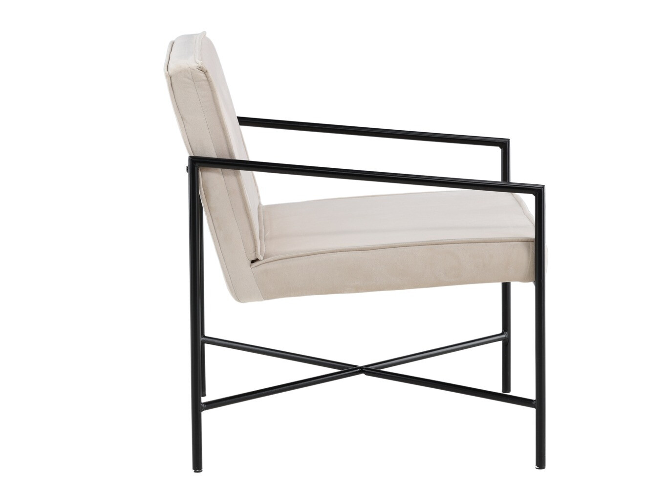 Sillón Dallas 1707 (Beige +Negro)