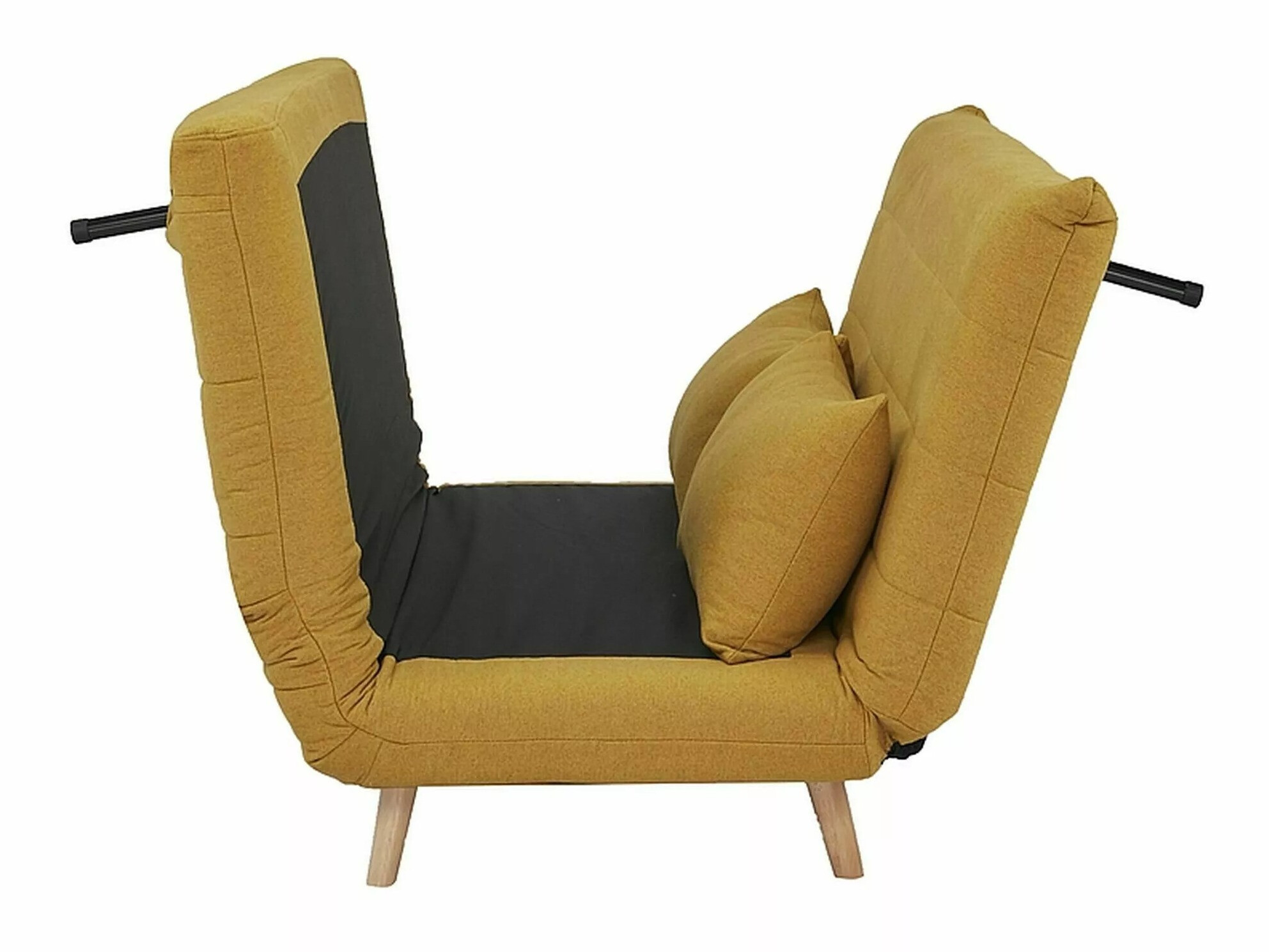 Sofá cama Detroit 139 (Amarillo)