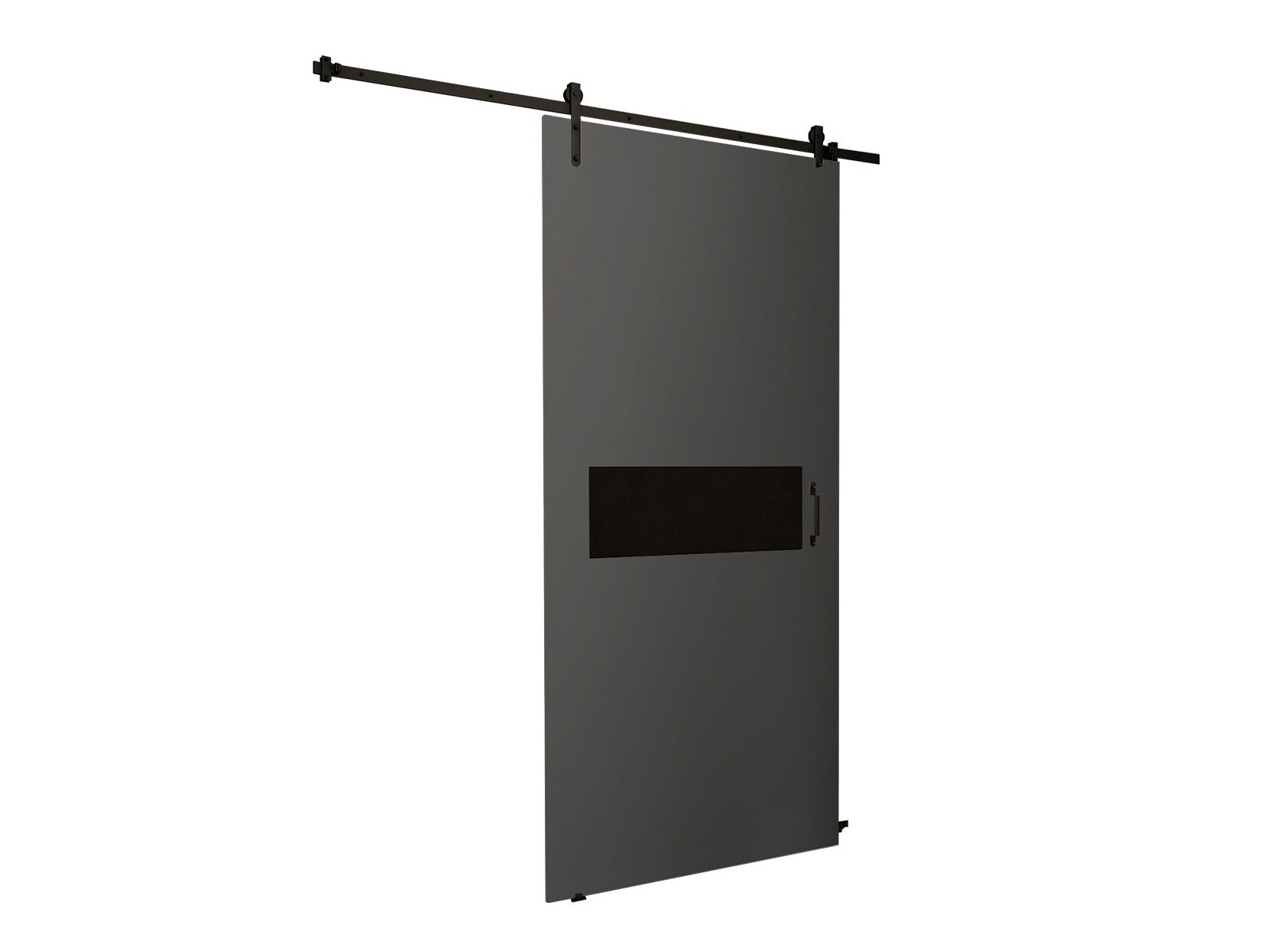 Puerta corredera Dover 158 (Antracita + Negro)