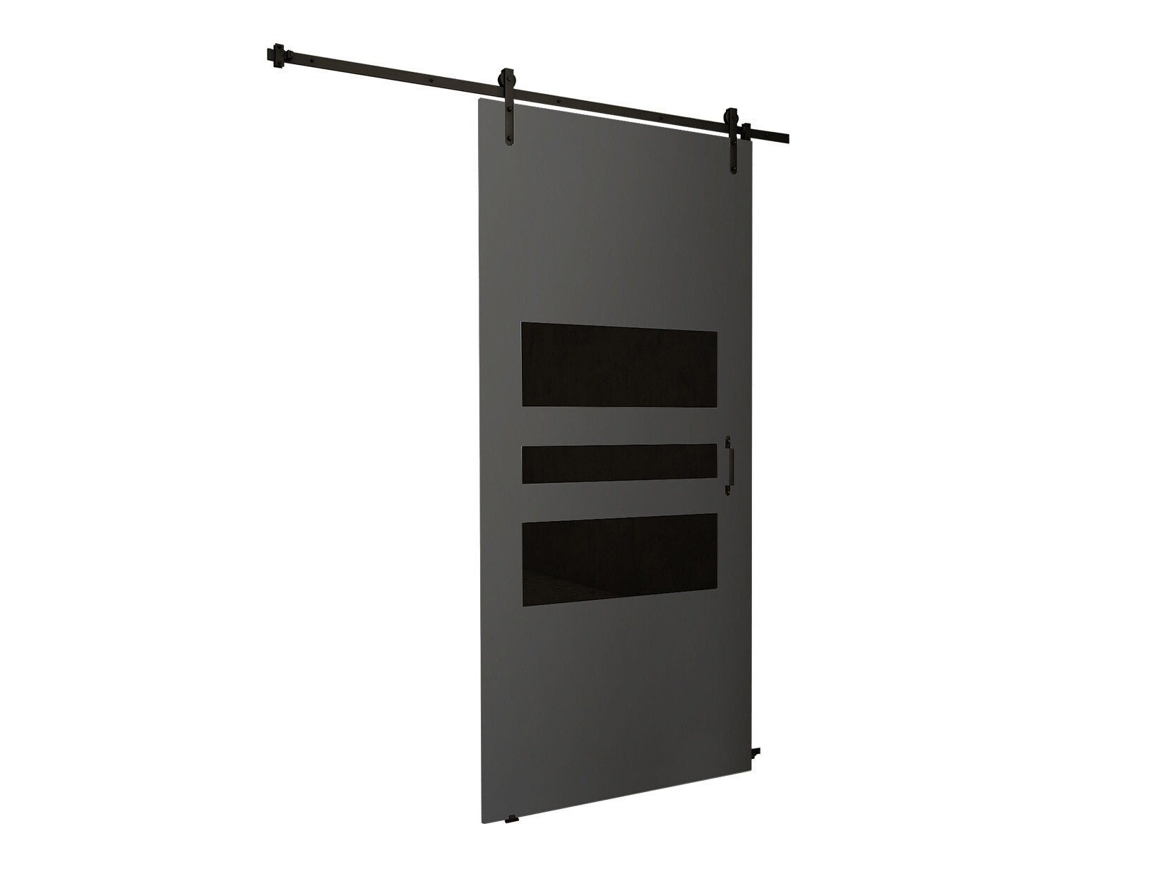 Puerta corredera Dover 164 (Antracita + Negro)