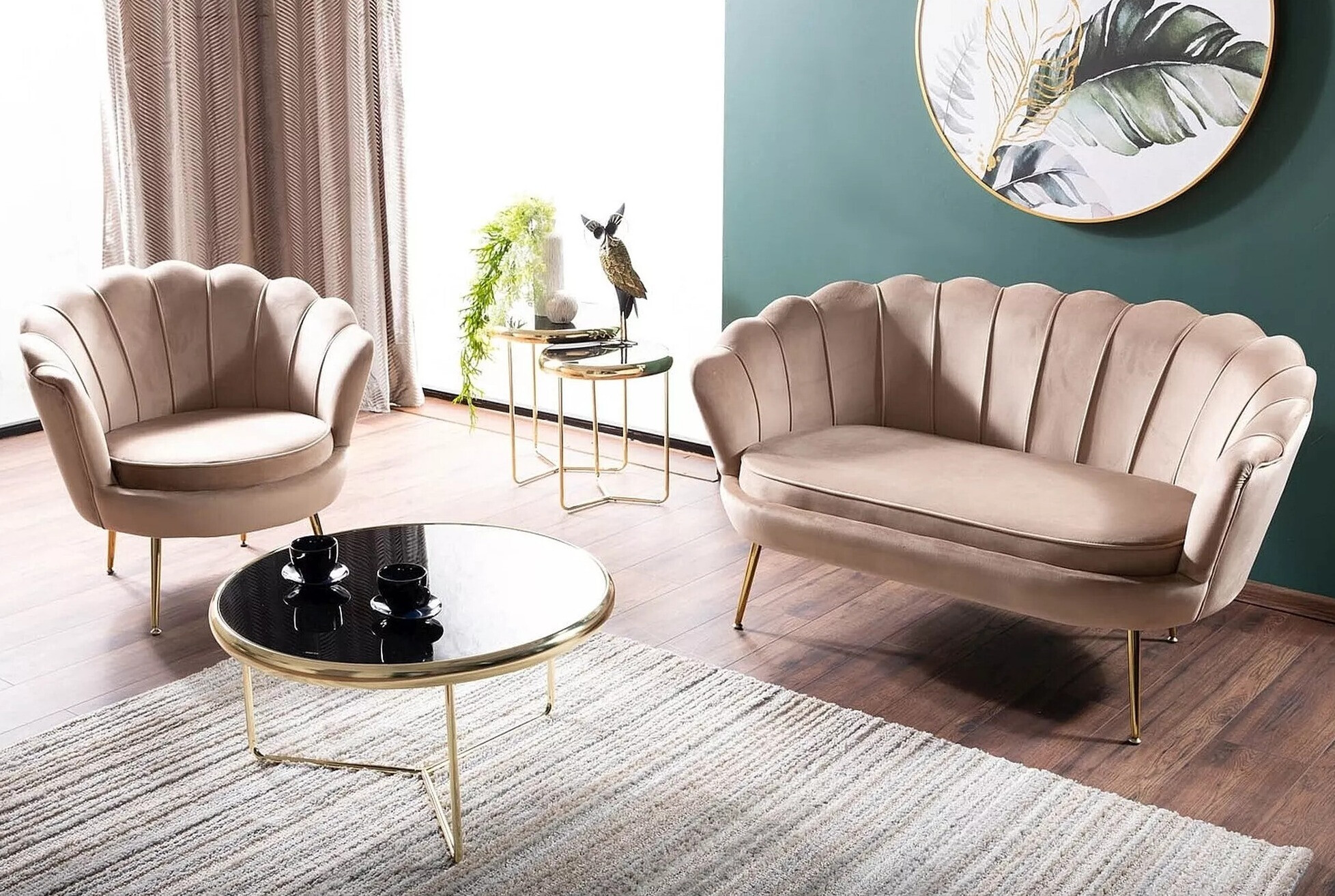 Sofá Detroit 163 (Beige)