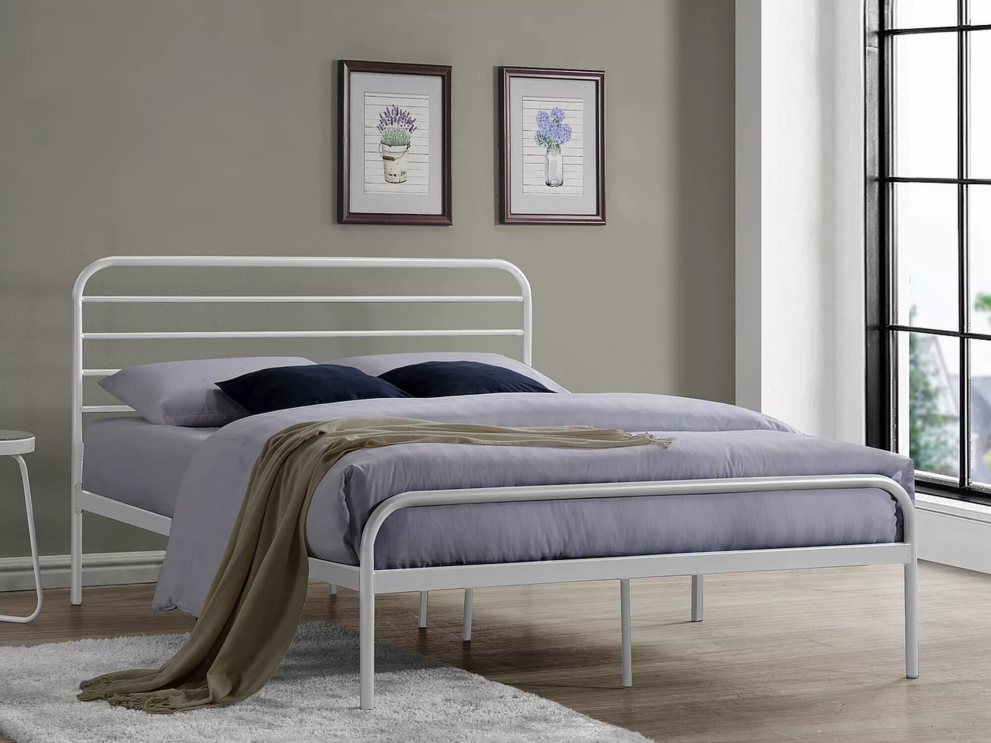 Cama Detroit 212 (Blanco)
