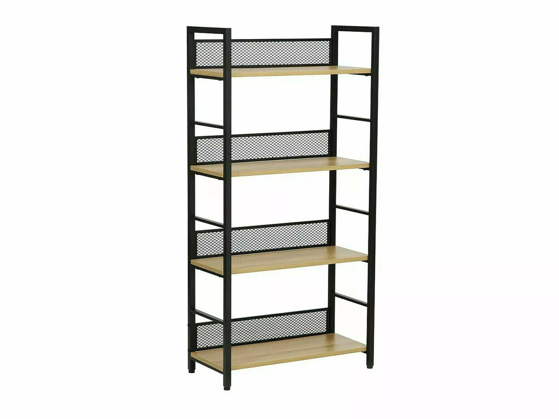 Estantería Detroit 186 (Negro + Roble)