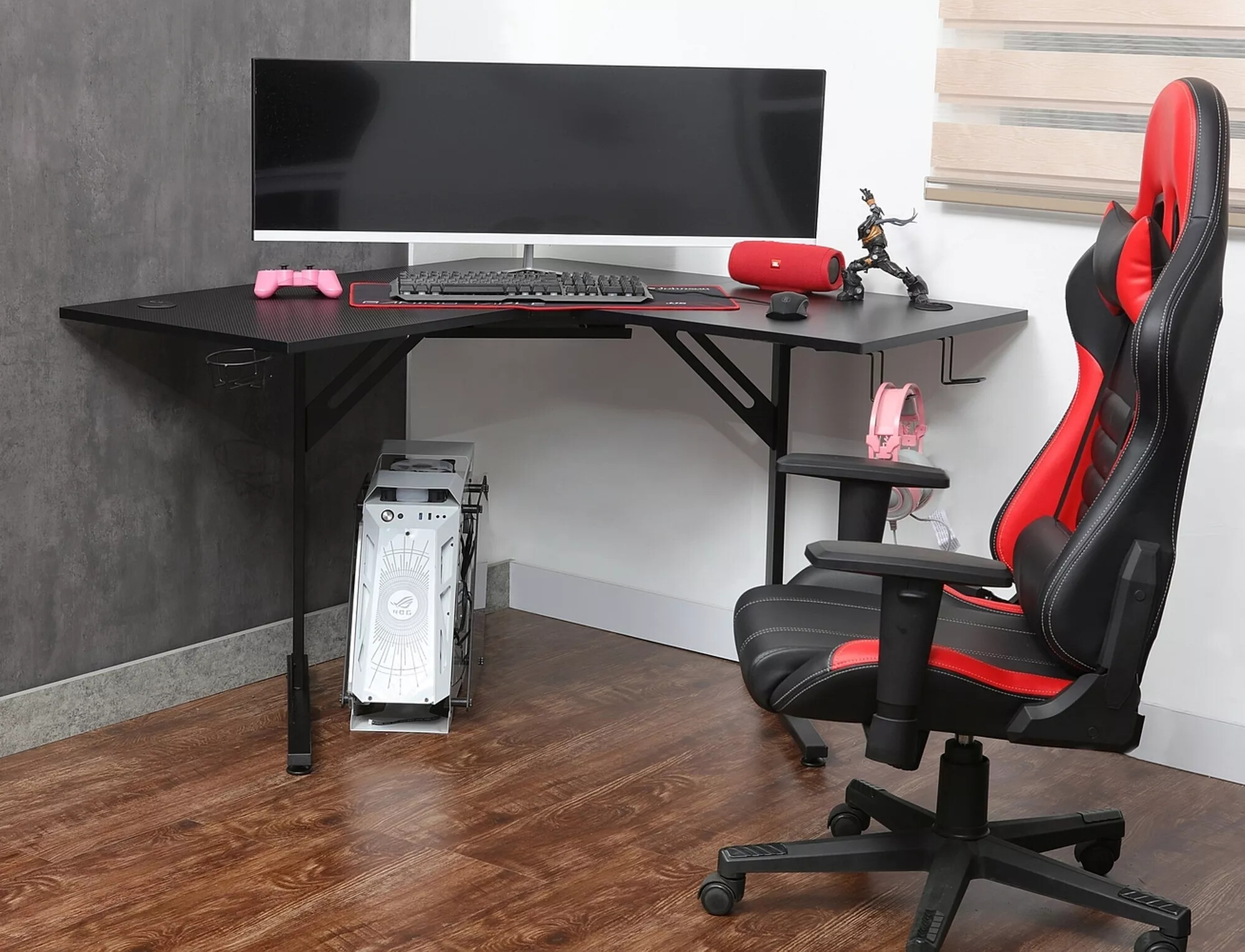 Mesa de ordenador esquinera Detroit 215