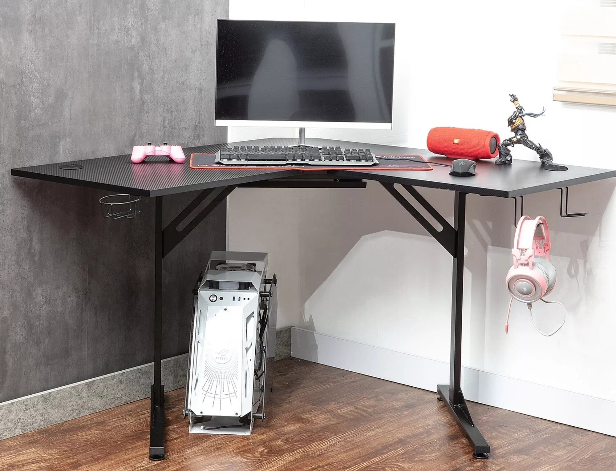 Mesa de ordenador esquinera Detroit 215