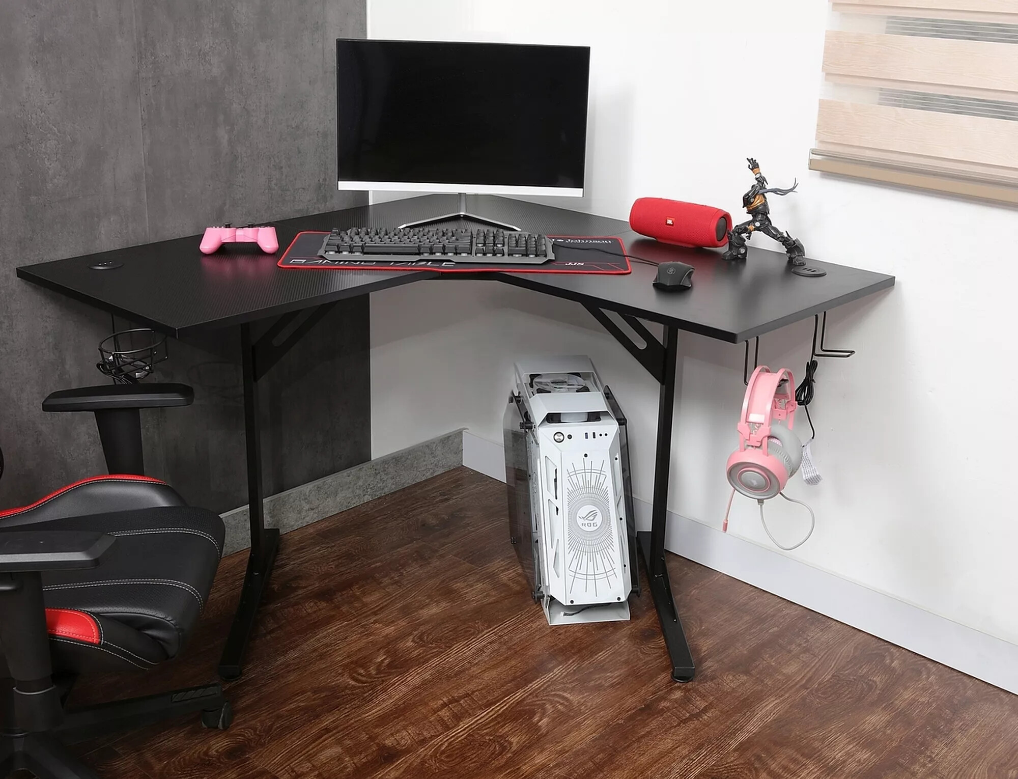 Mesa de ordenador esquinera Detroit 215