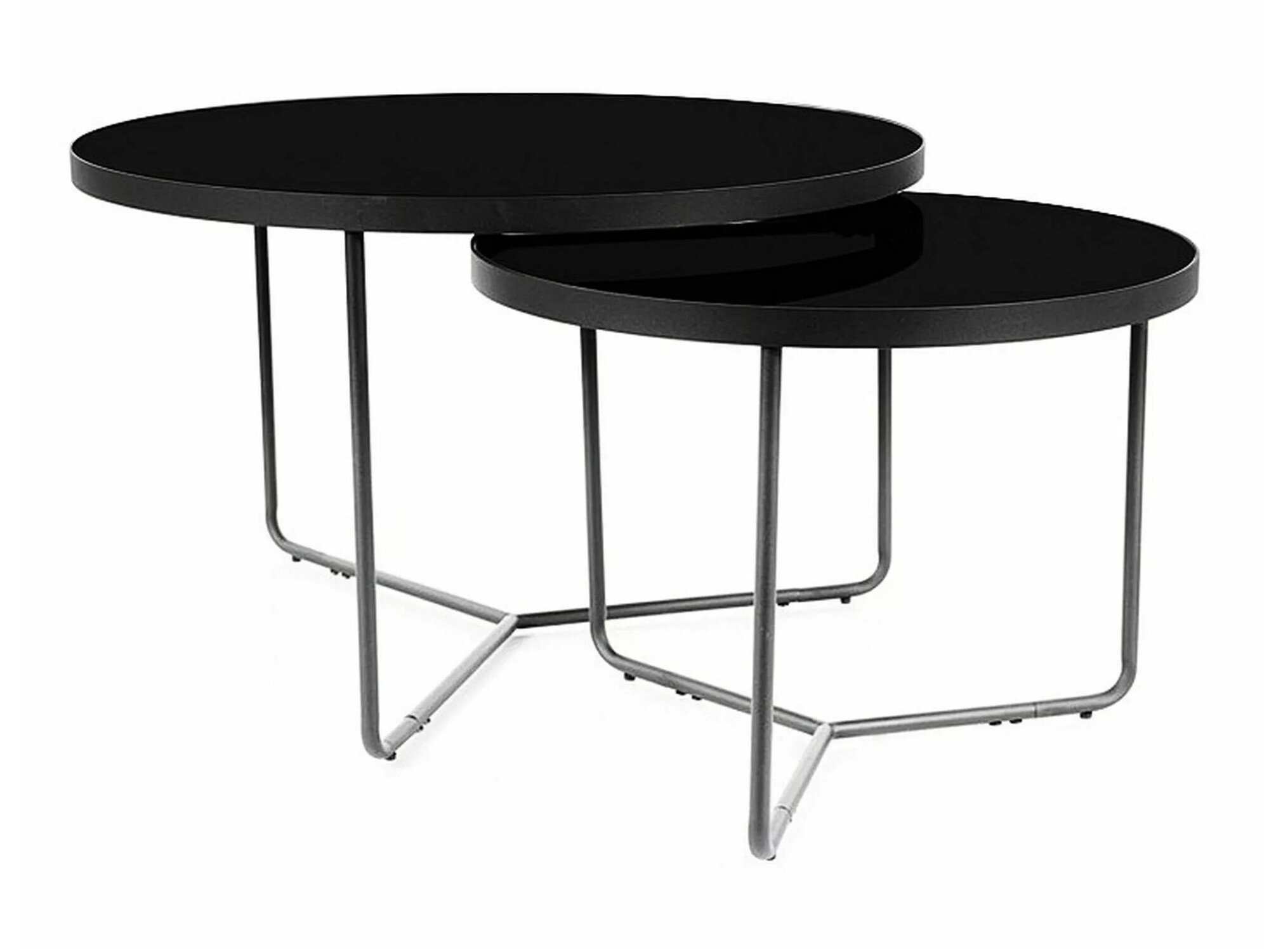 Conjunto mesa de centro Detroit 252 (Negro)