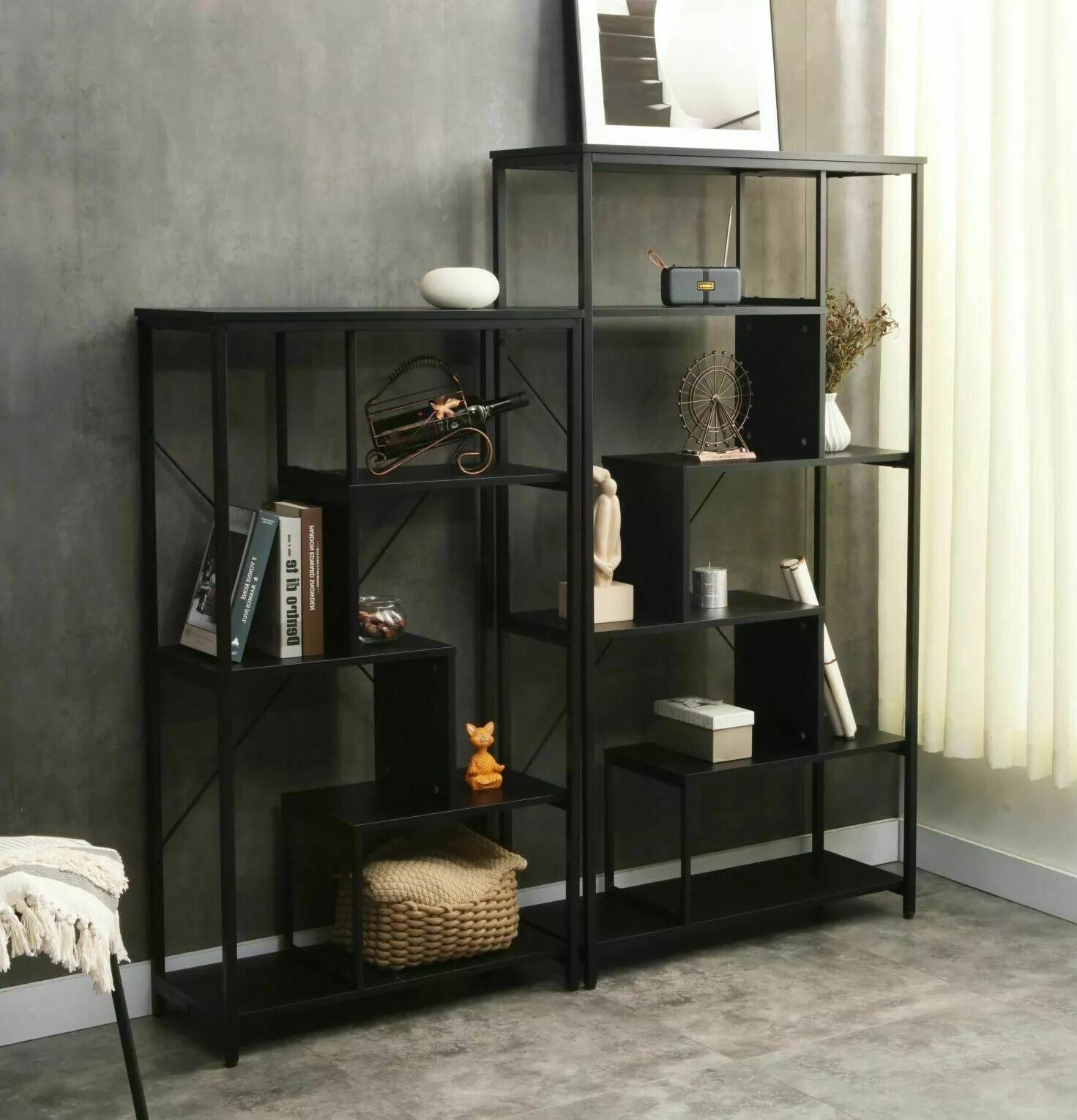 Estantería Detroit 234 (Negro)