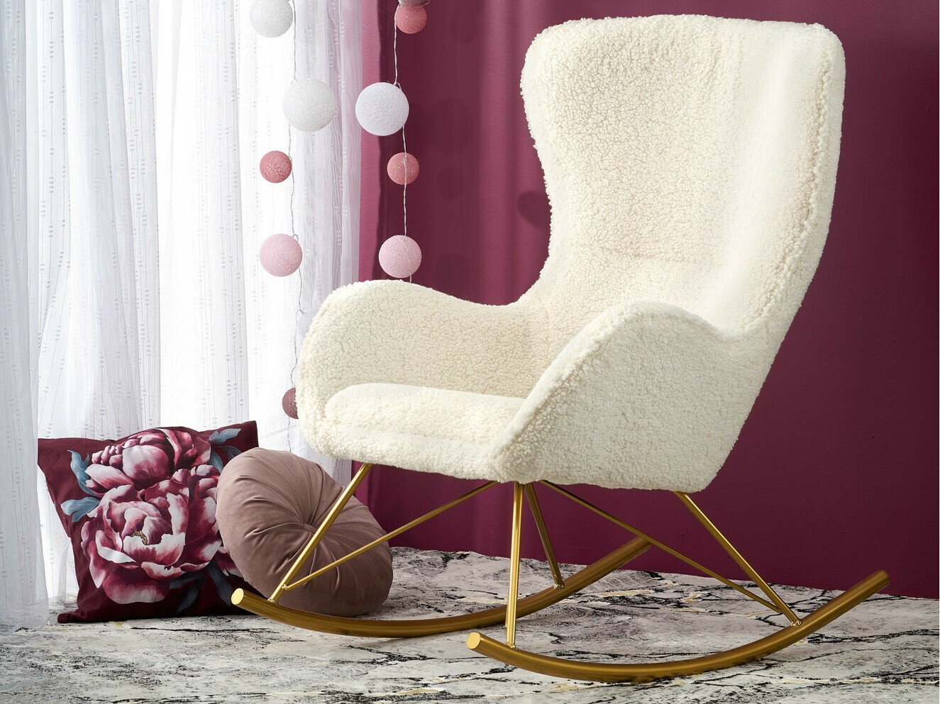 Mecedora Houston 1326 (Crema)