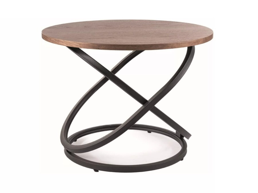 Mesa de centro Detroit 292 (Nuez + Negro)