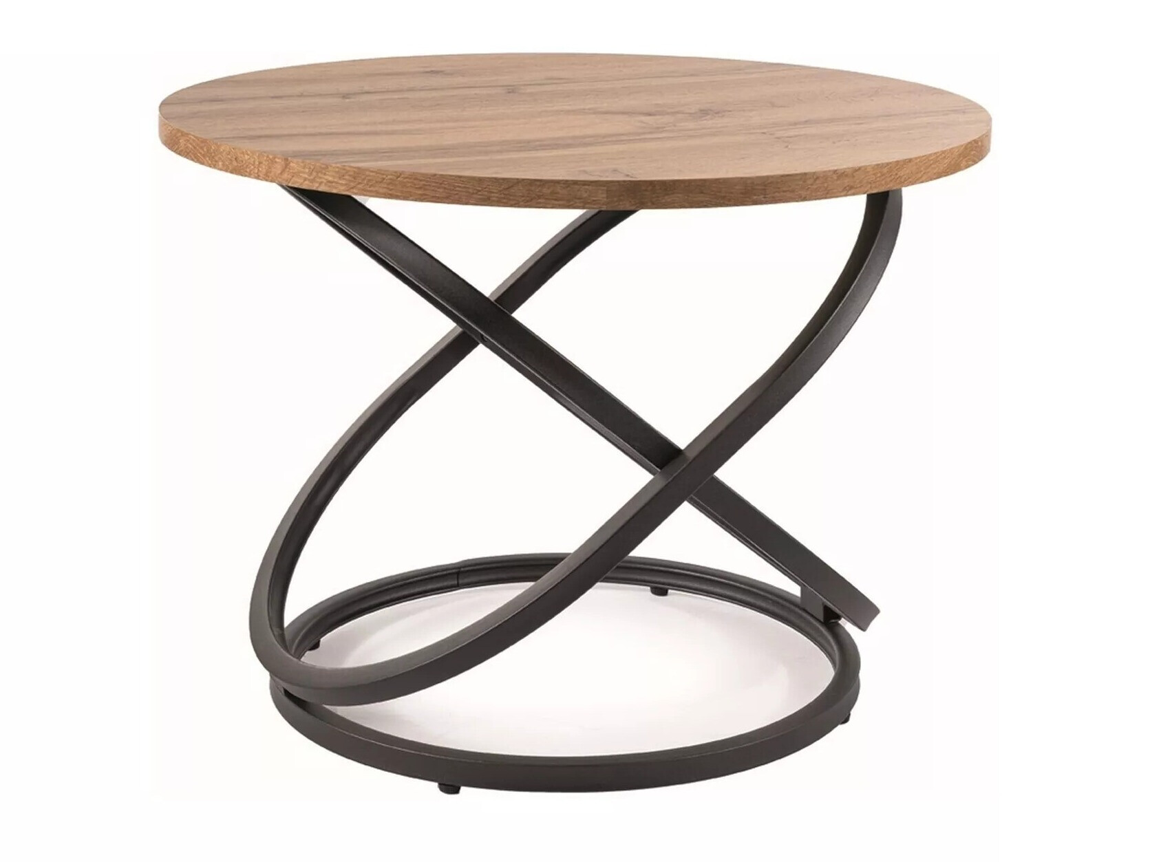 Mesa de centro Detroit 292 (Roble Artisan + Negro)