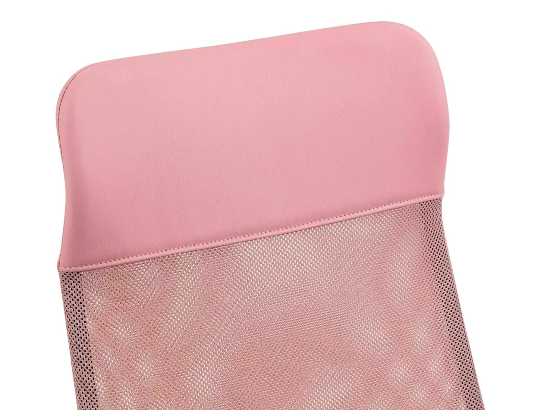 Silla de oficina Detroit 276 (Blanco + Rosa)