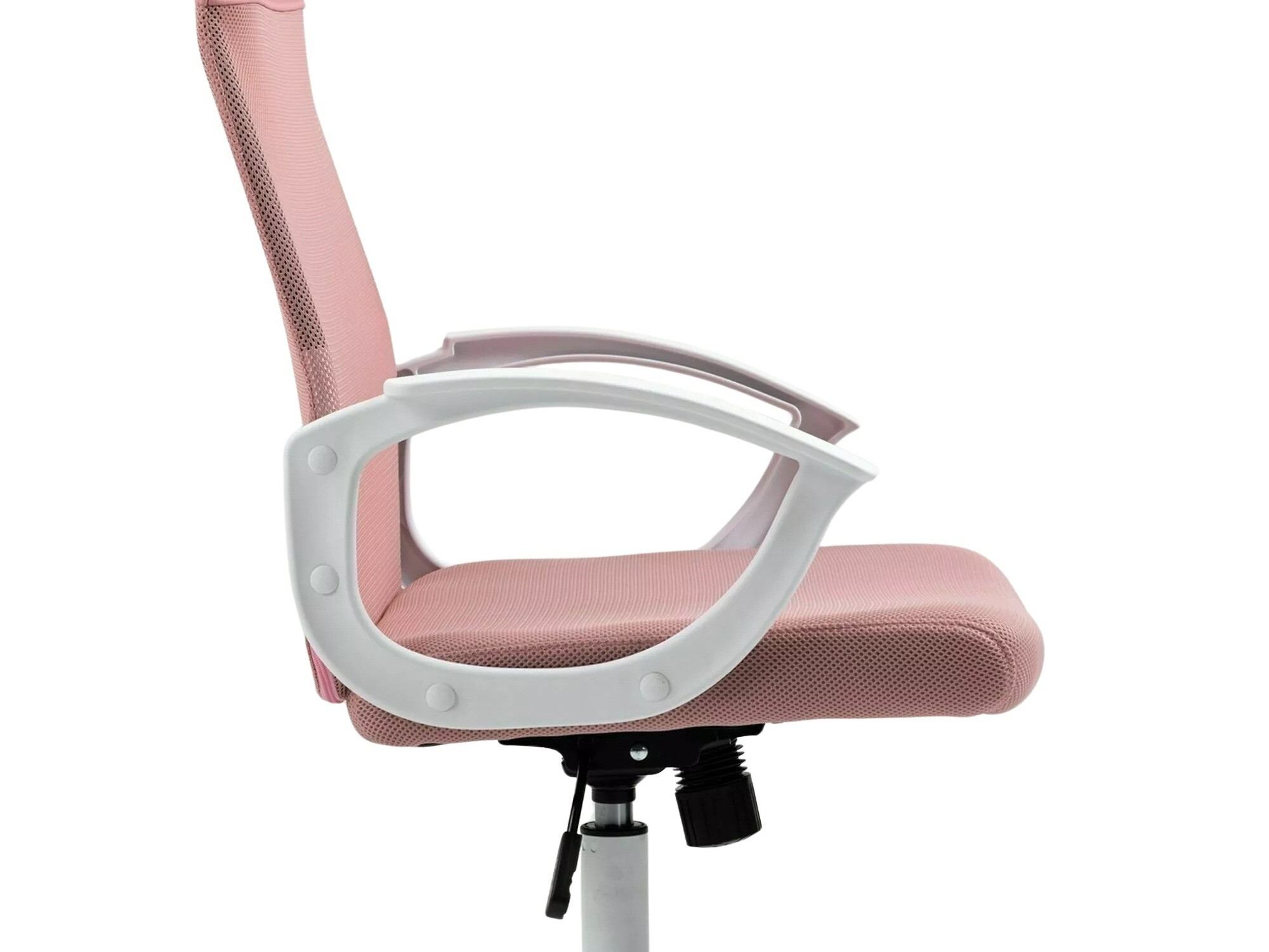 Silla de oficina Detroit 276 (Blanco + Rosa)