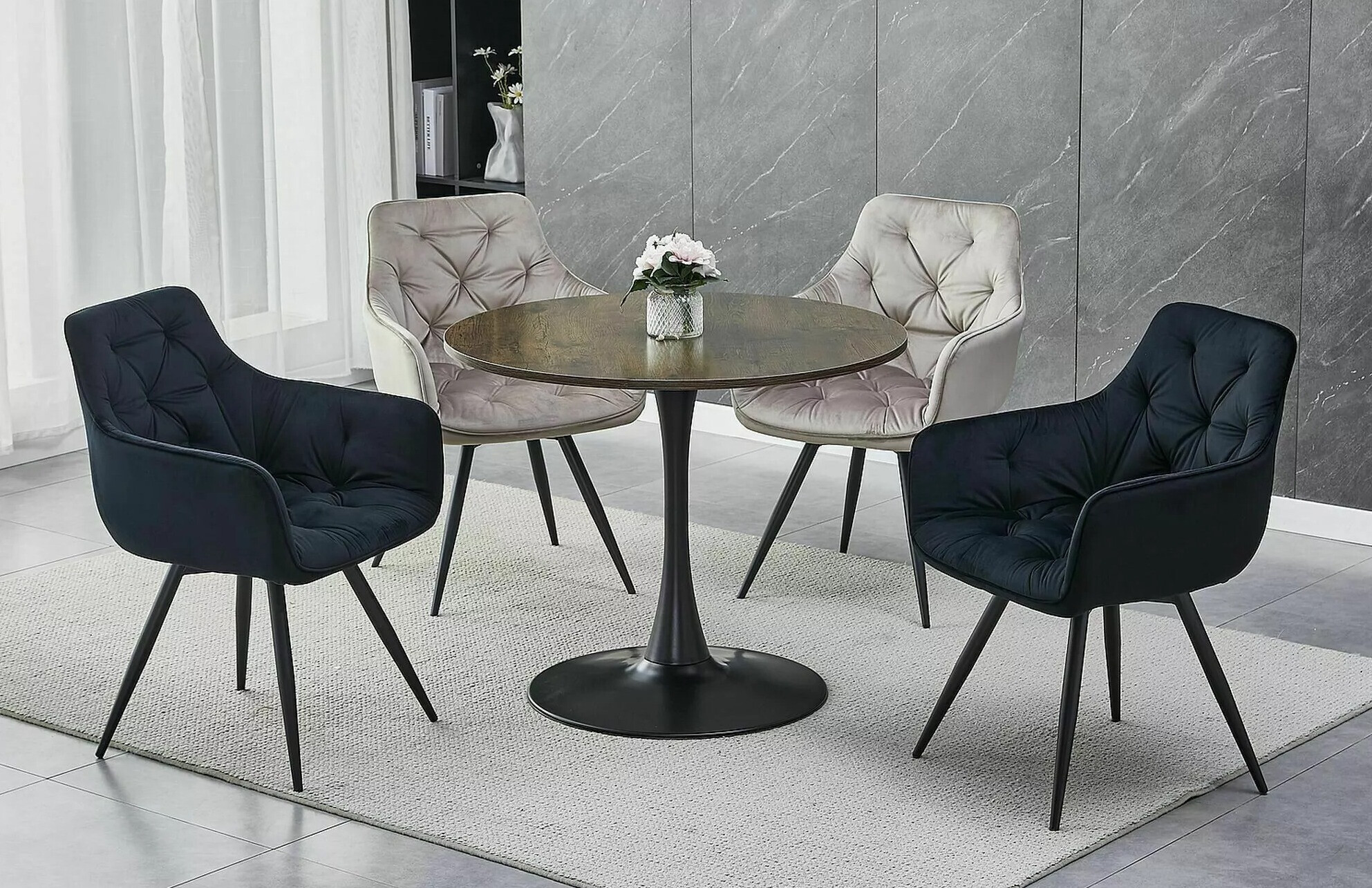 Silla Detroit 286 (Negro)