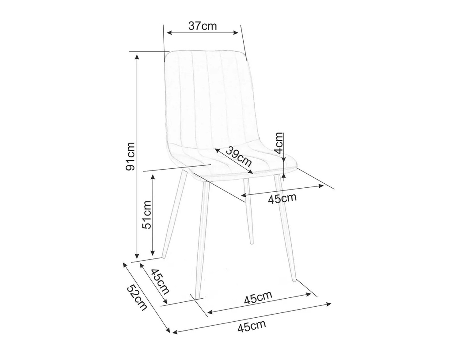 Silla Detroit 287 (Beige)