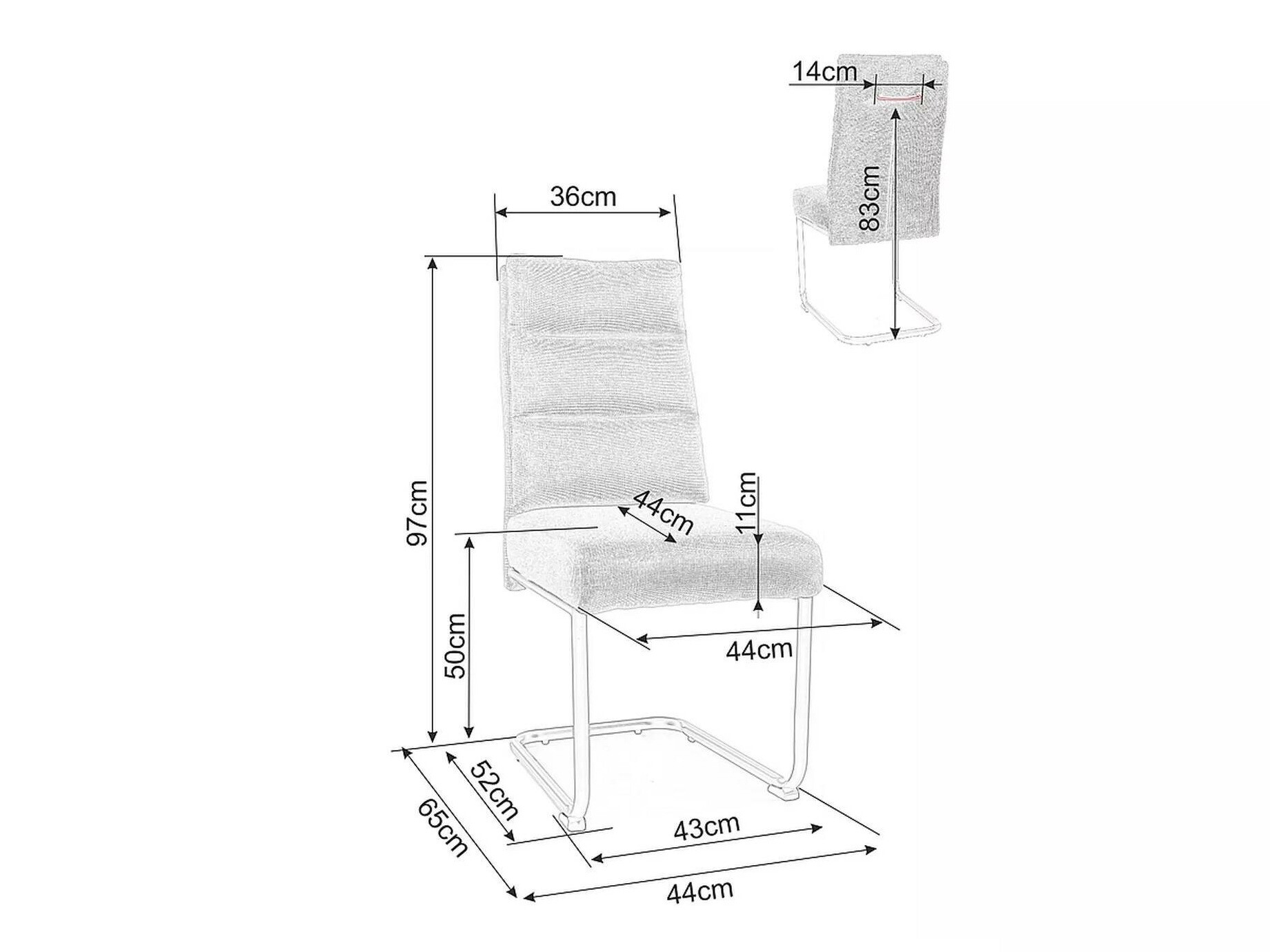Silla Detroit 294 (Beige)