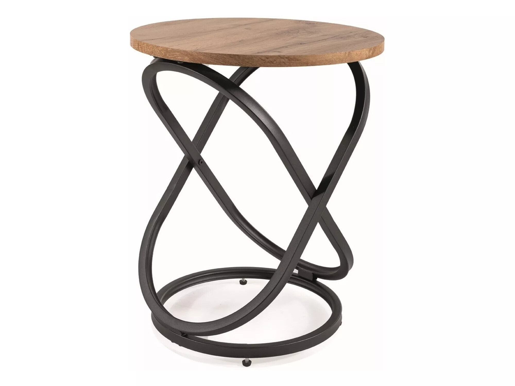 Mesa de centro Detroit 293 (Roble Artisan + Negro)