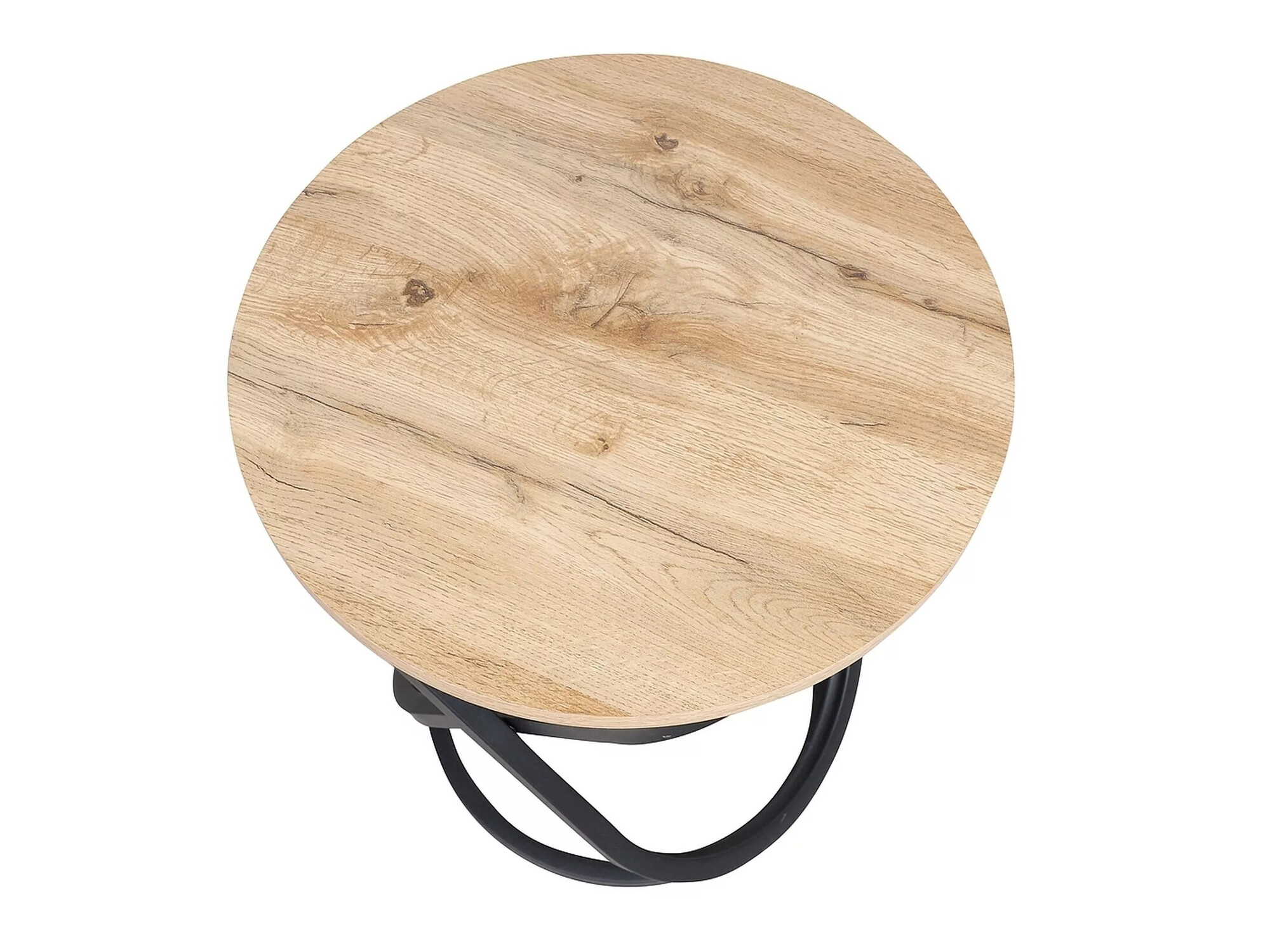 Mesa de centro Detroit 293 (Roble Artisan + Negro)