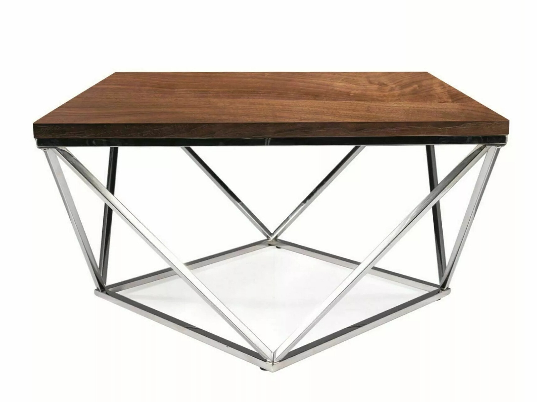 Mesa de centro Detroit 310 (Nuez + Plata)