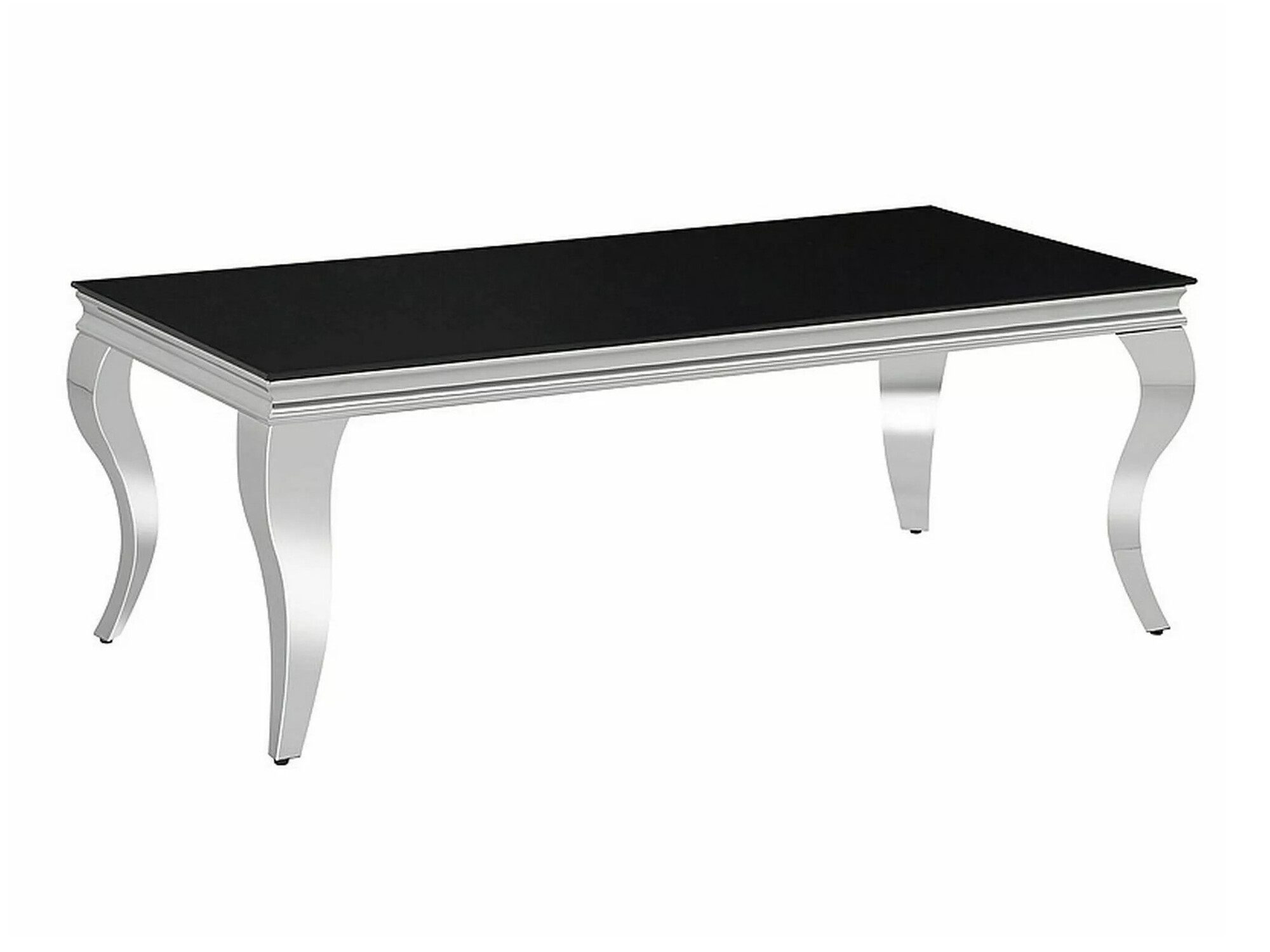 Mesa de centro Detroit 841 (Negro + Plata)
