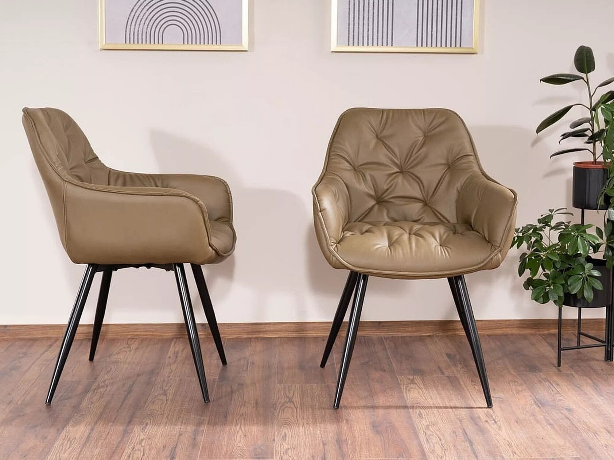 Silla Detroit 327 (Olivo claro)